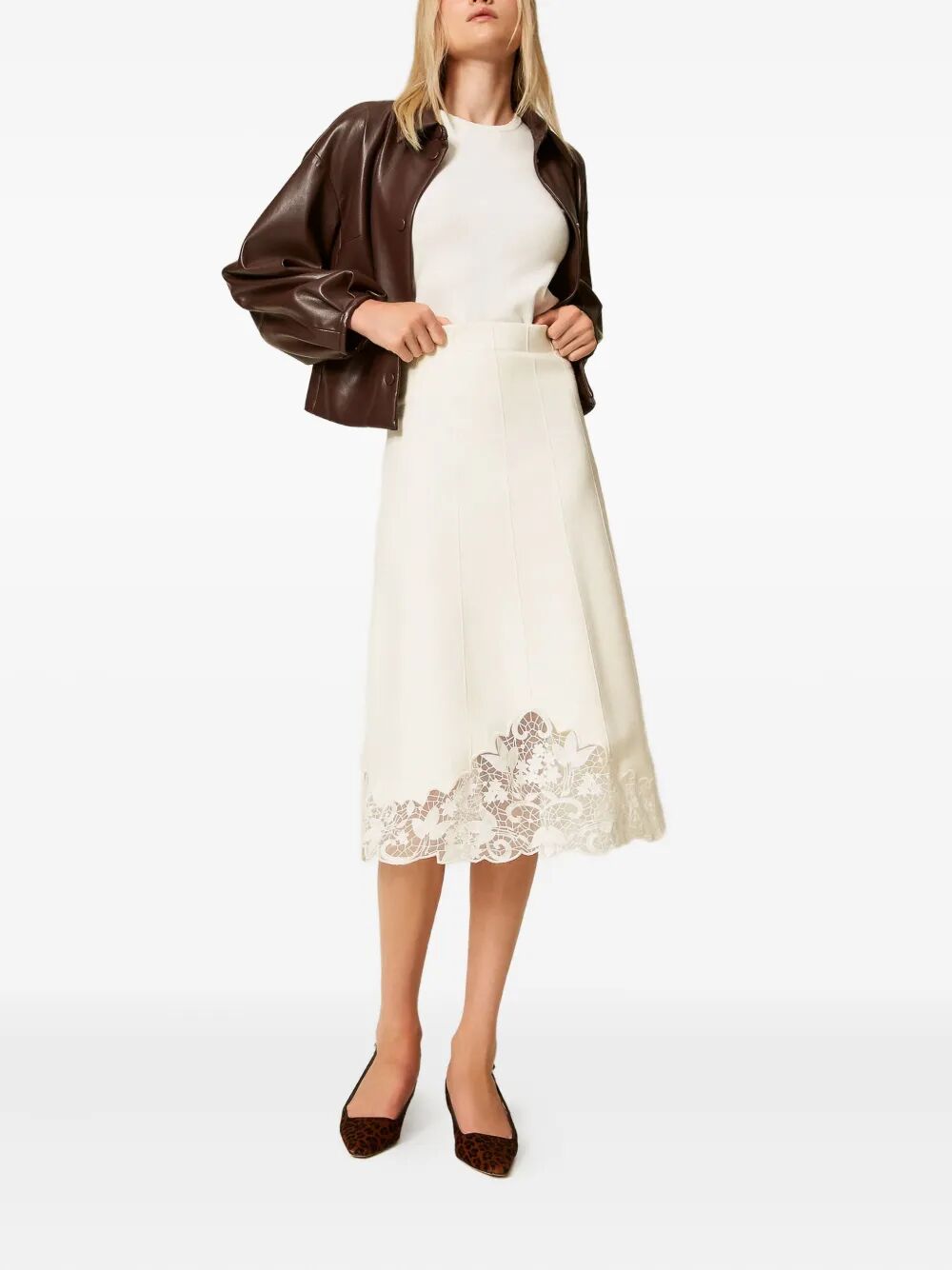 TWIN-SET A-Line Mini Skirt