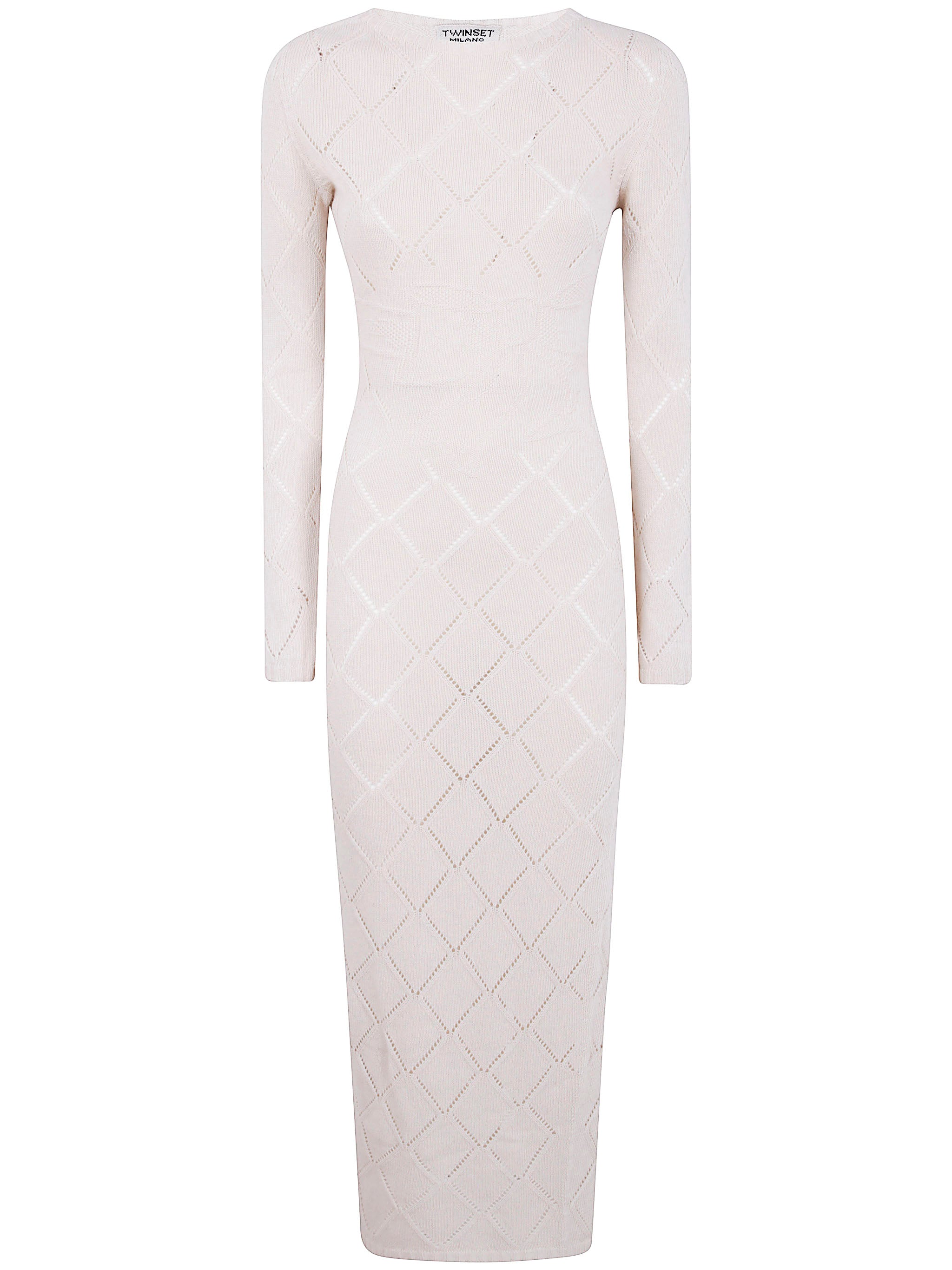 TWIN-SET Long Sleeve Dress