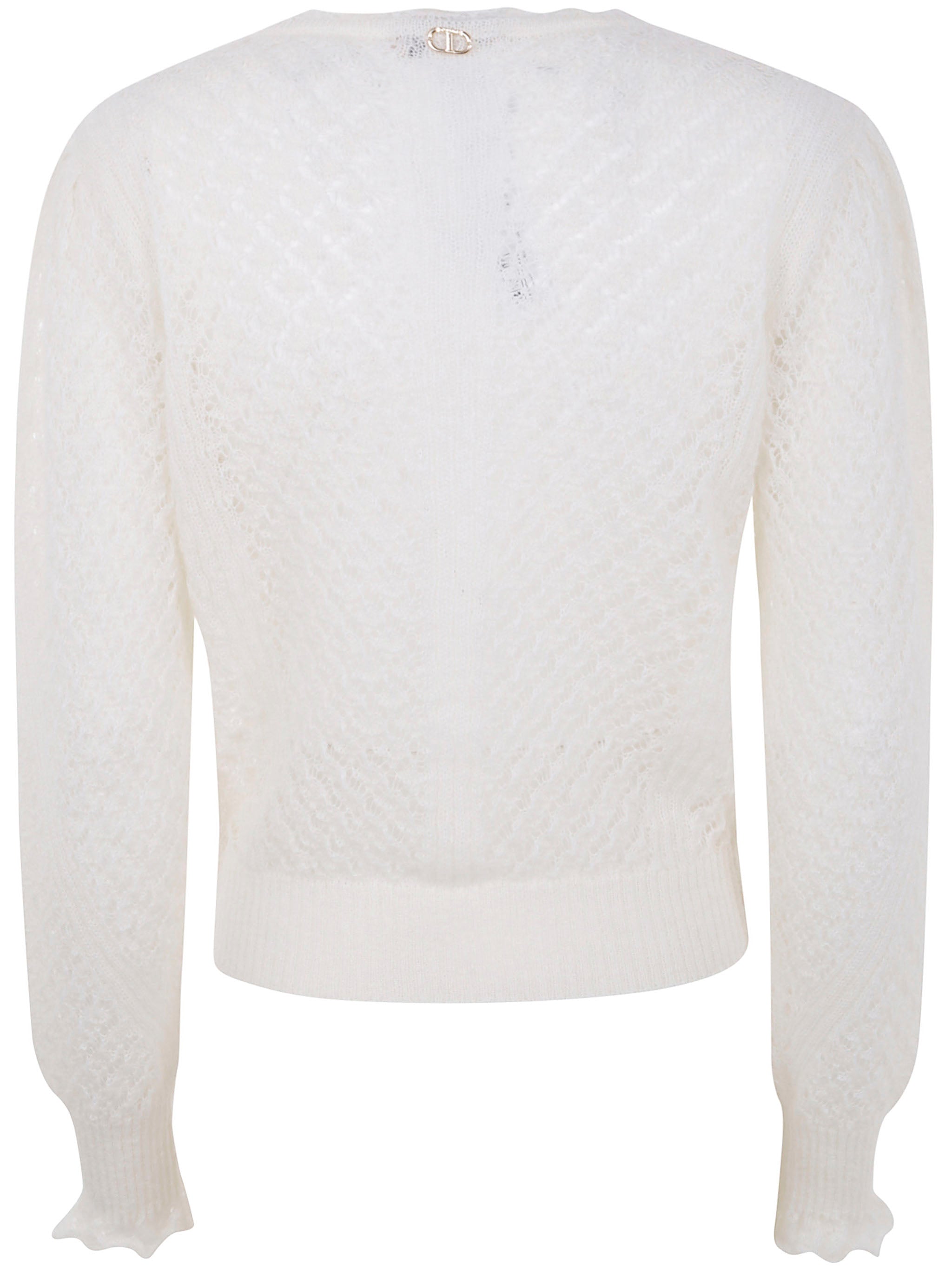 TWIN-SET Women's Round Neck Sweater