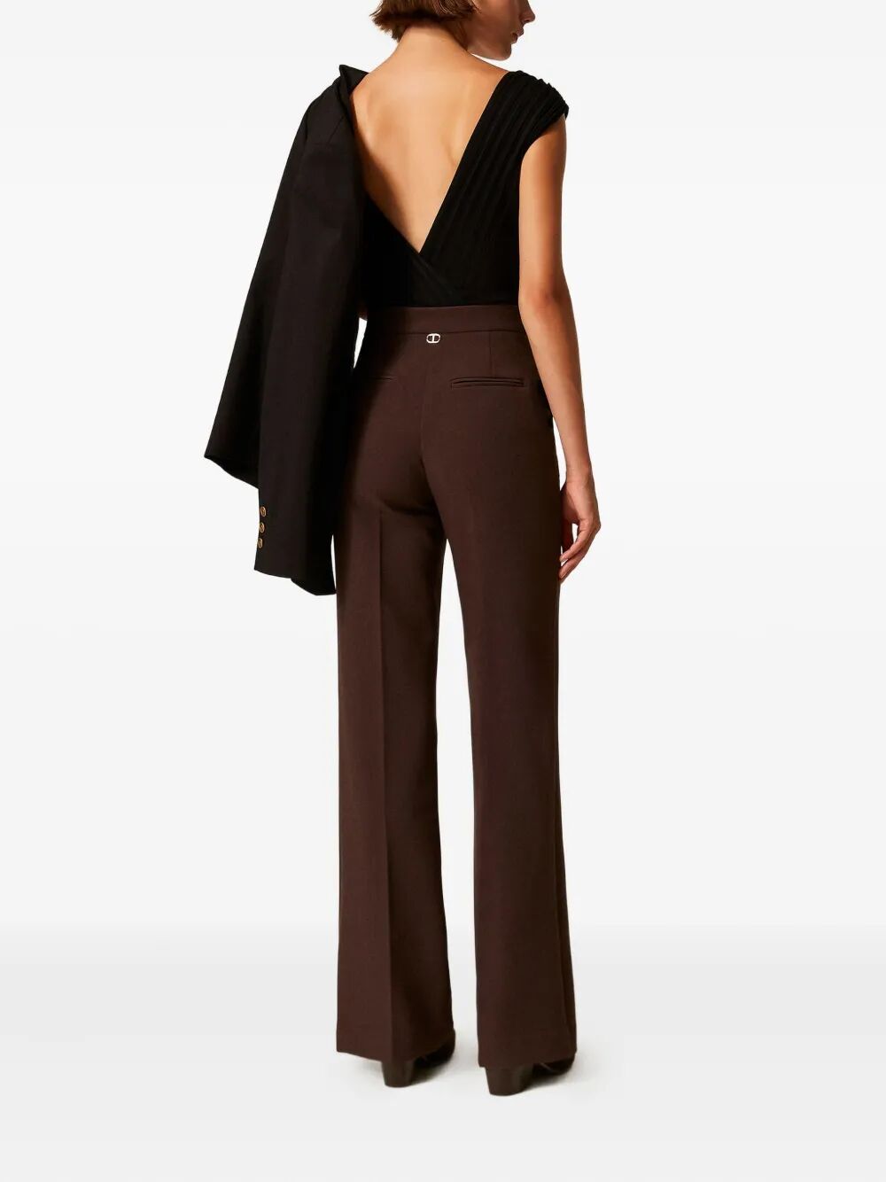TWIN-SET Classic Trousers for Women