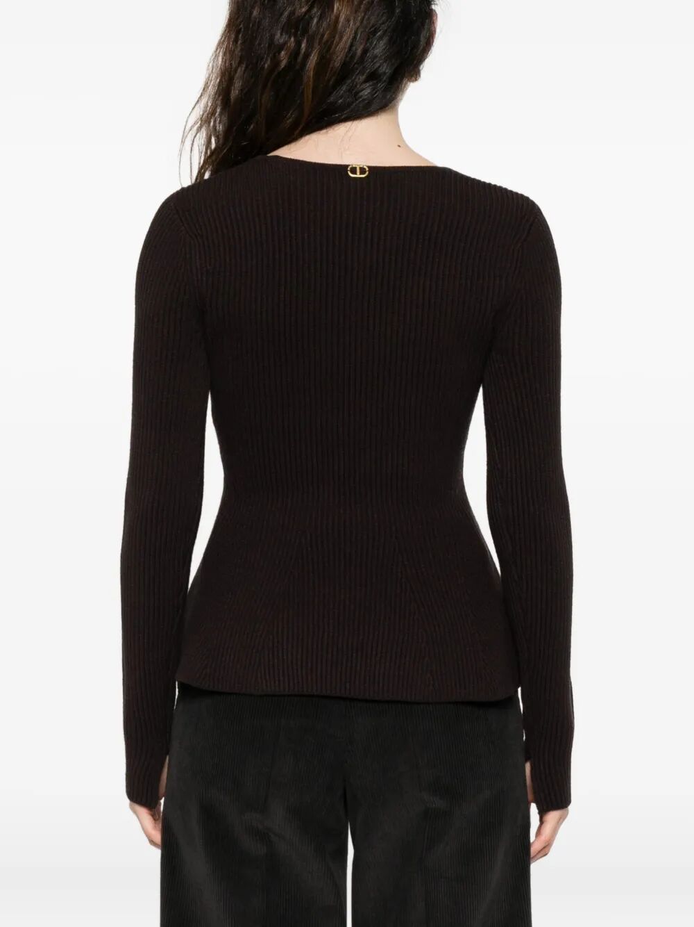 TWIN-SET Round Neck Sweater