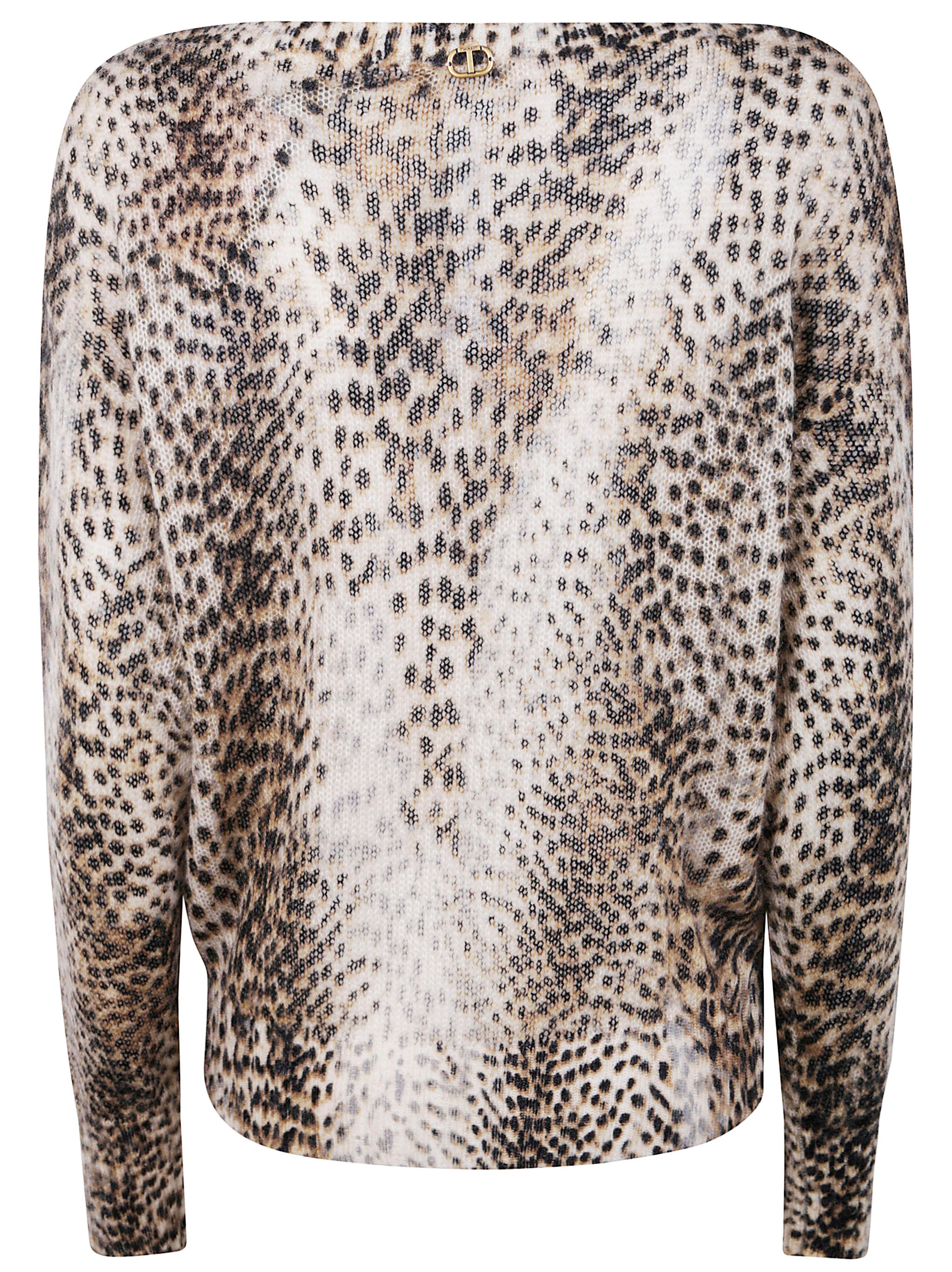 TWIN-SET Round Neck Sweater - FW25 Edition