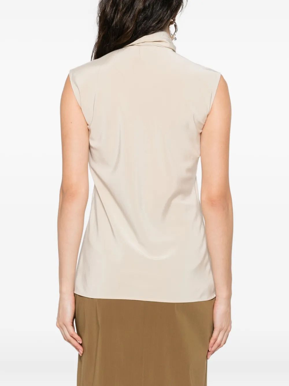 ALBERTA FERRETI Elegant Women's Elastan Top
