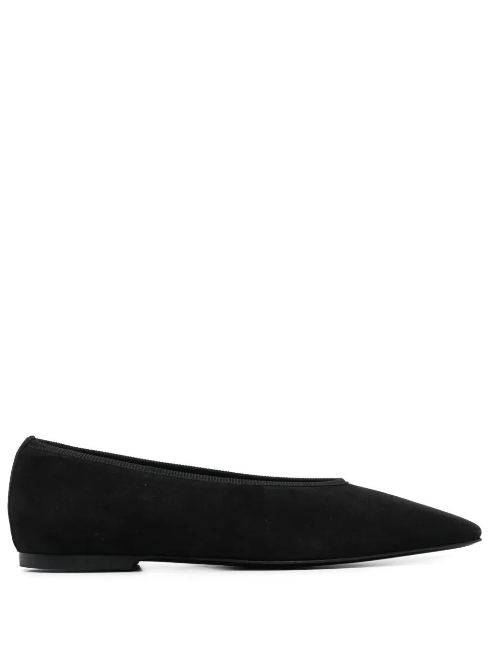 TOTEME Suede Ballerina Flats