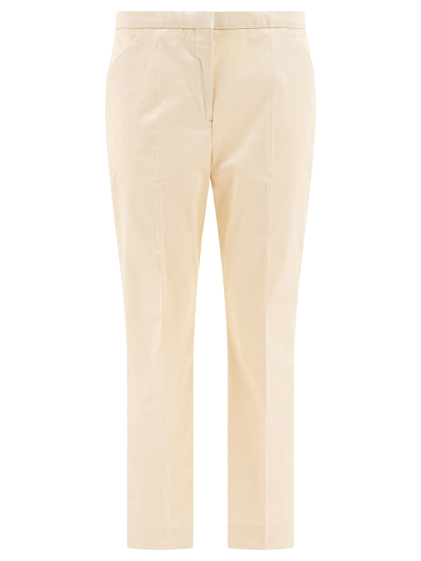 TOTEME Cropped Trousers for Women - SS25