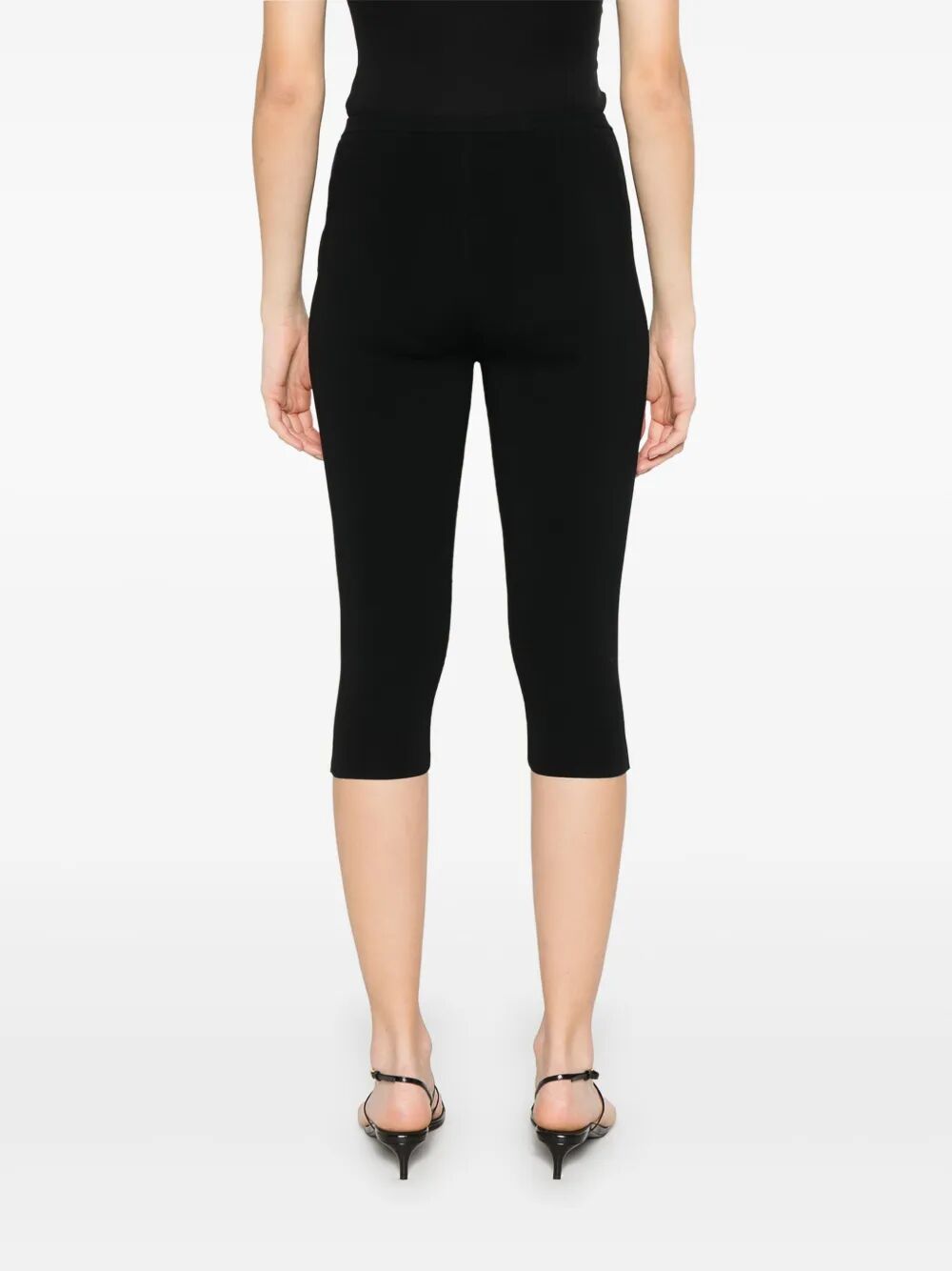 TOTEME Compact Knit Capri Trousers - Women's SS25