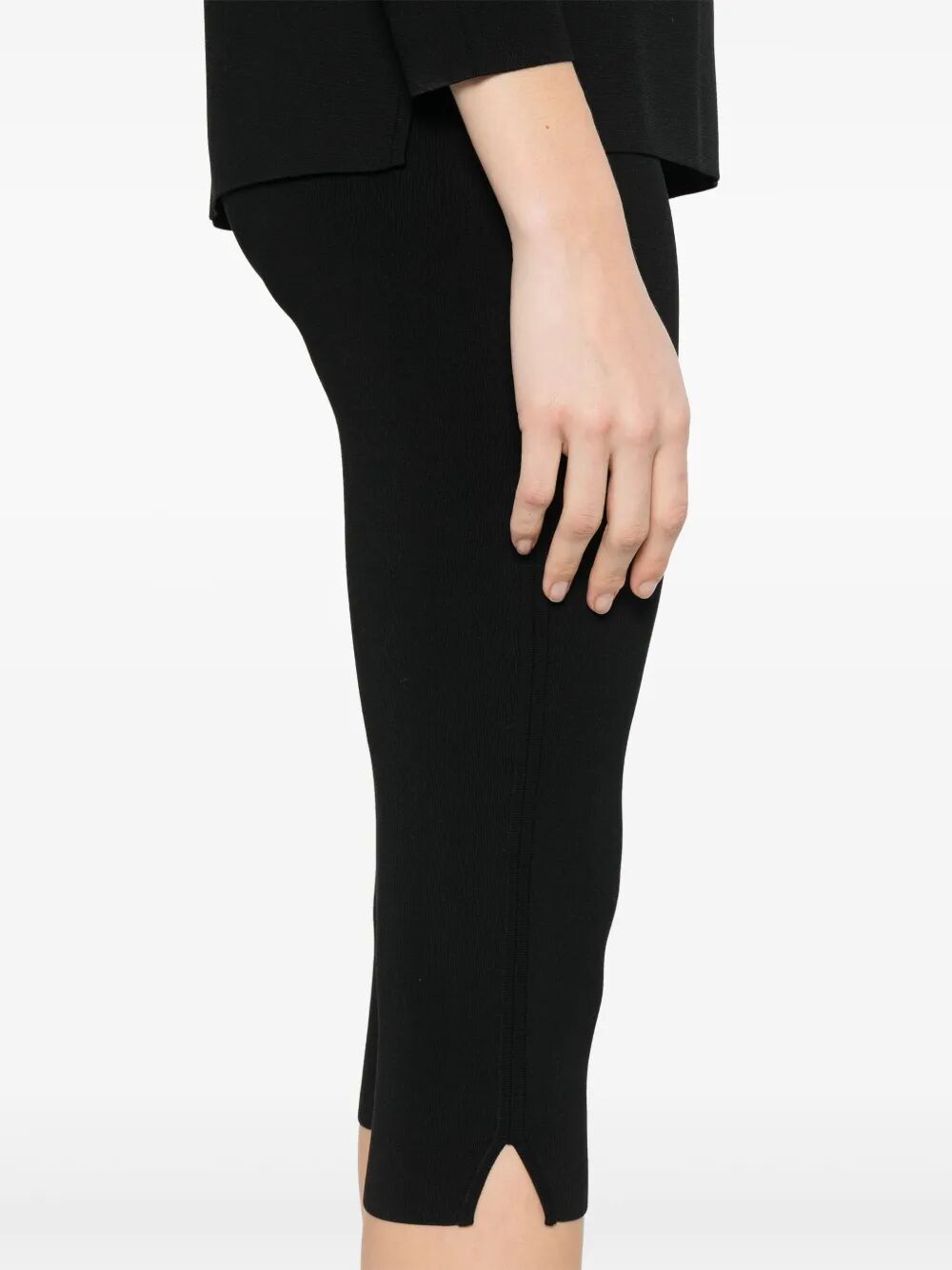 TOTEME Compact Knit Capri Trousers - Women's SS25