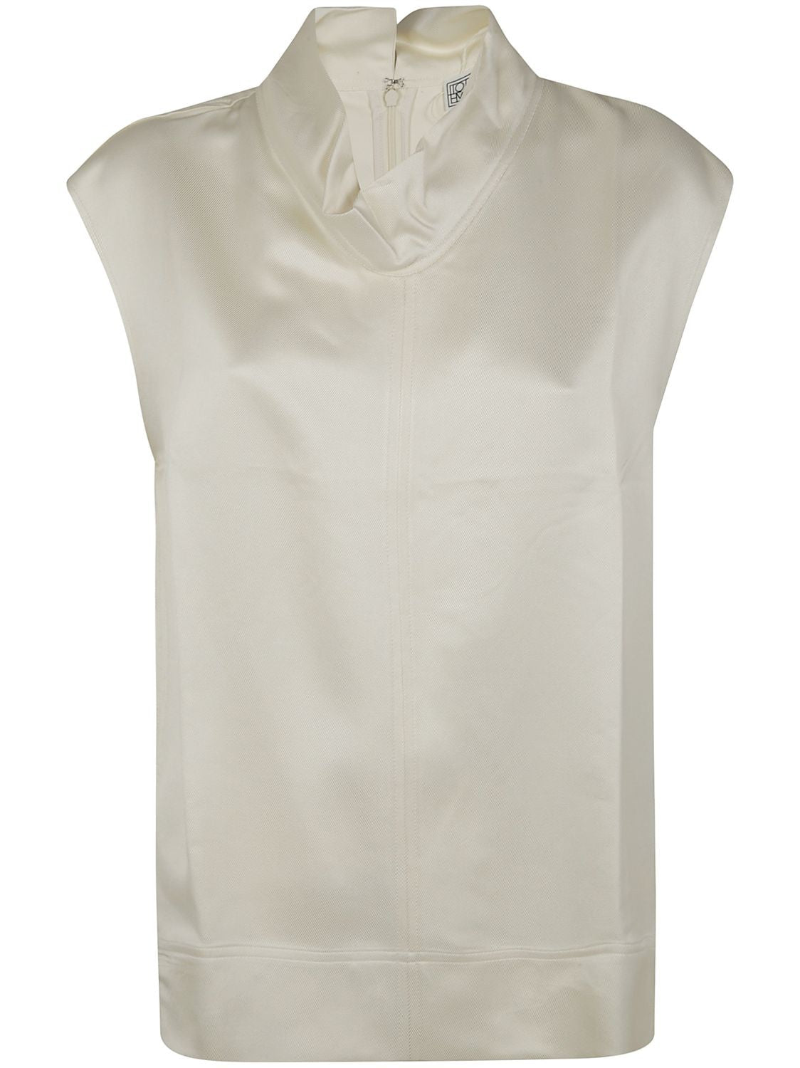 TOTEME High Neck Top - Women's SS25 Collection