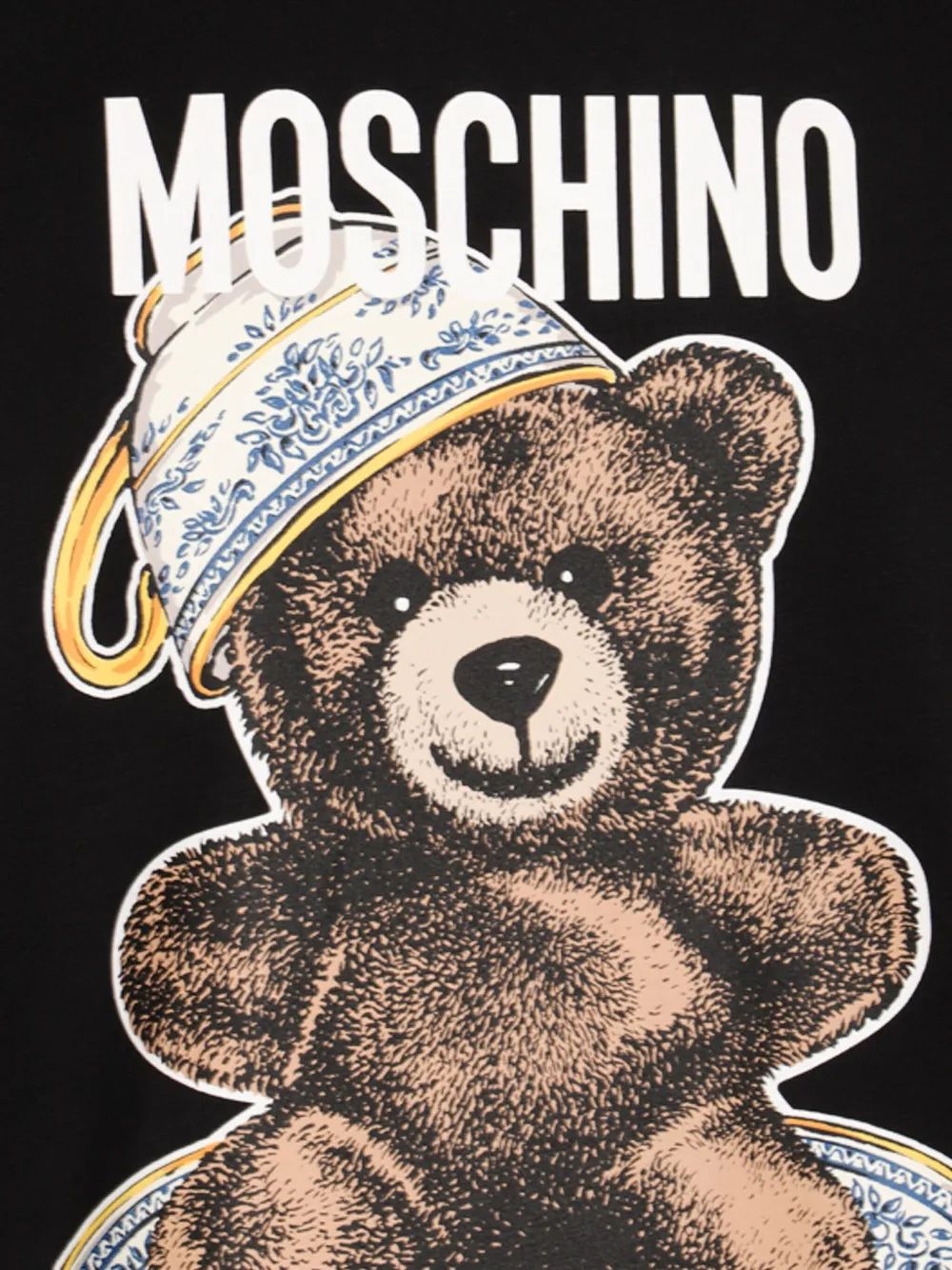 MOSCHINO COUTURE Men's Teddy Bear Print T-Shirt