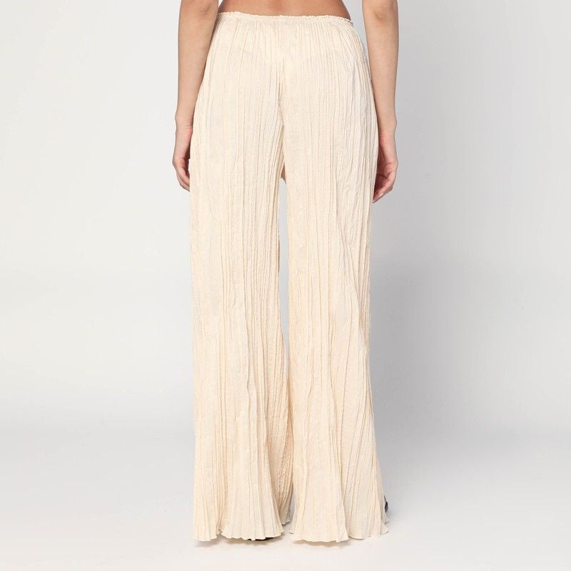MKDT STUDIO Pleated Fabric Trousers for Women - FW25 Collection