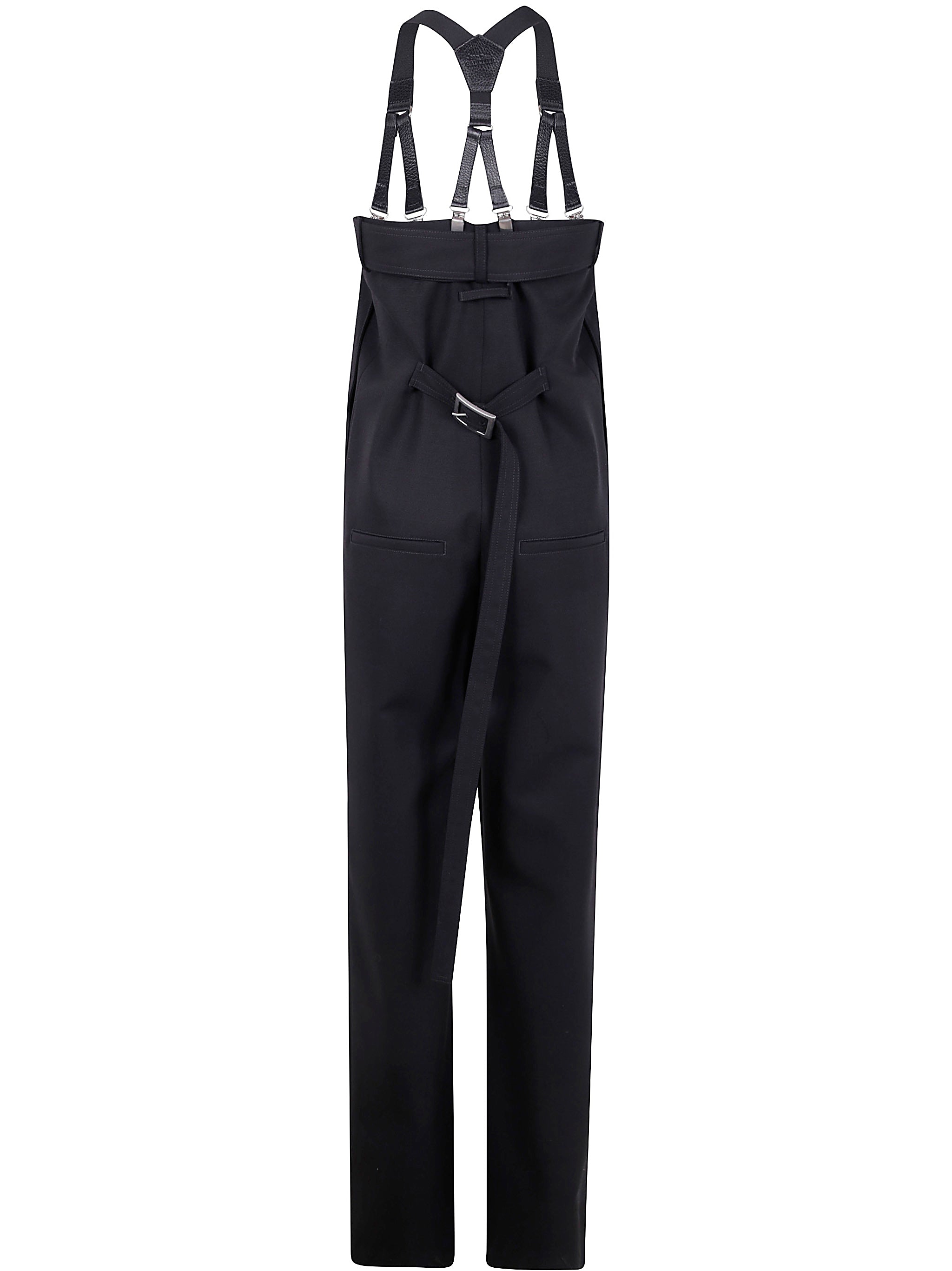 JEAN PAUL GAULTIER Wool Tailored Overall with Suspender for Women