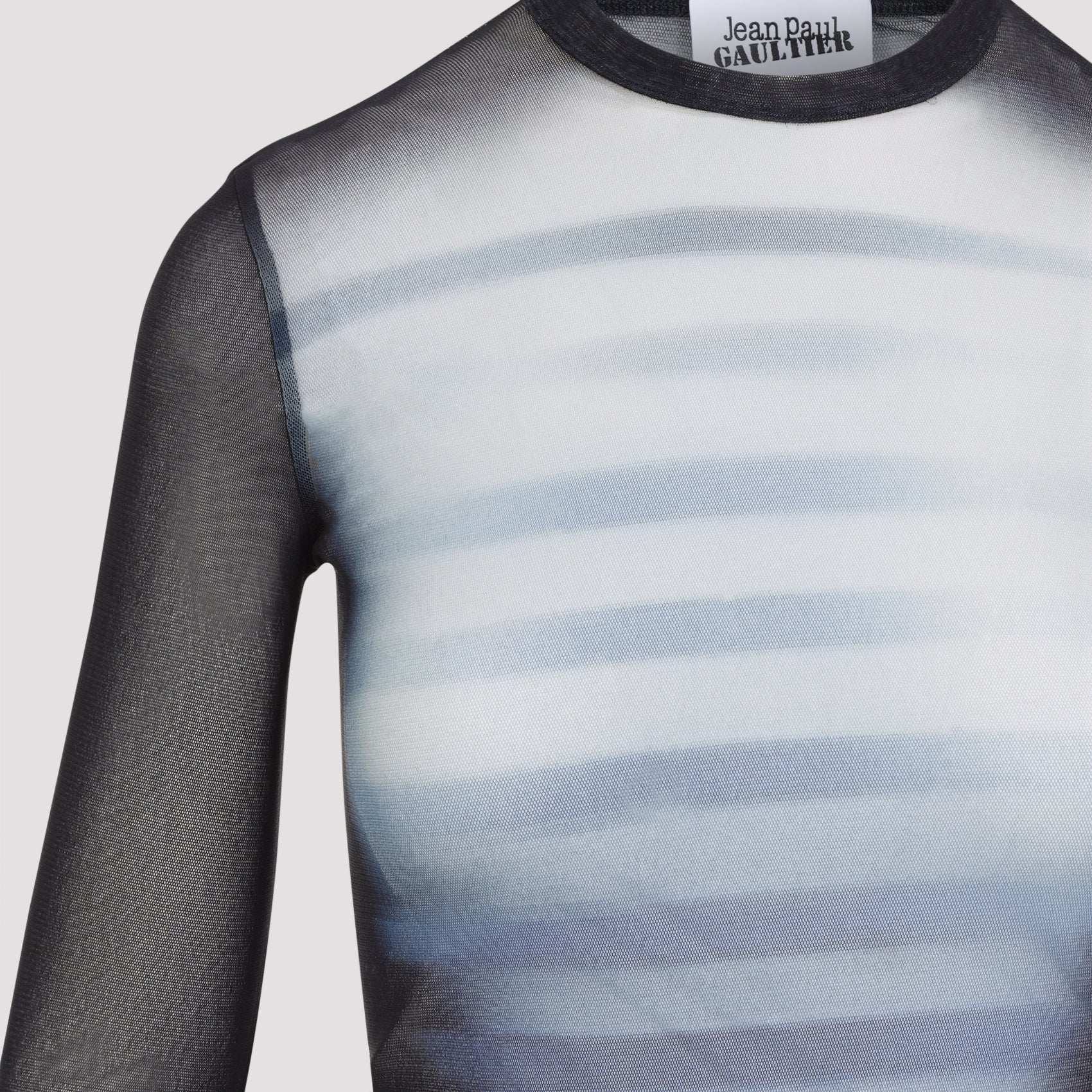 JEAN PAUL GAULTIER Mesh Crew Neck Long Dress - SS25