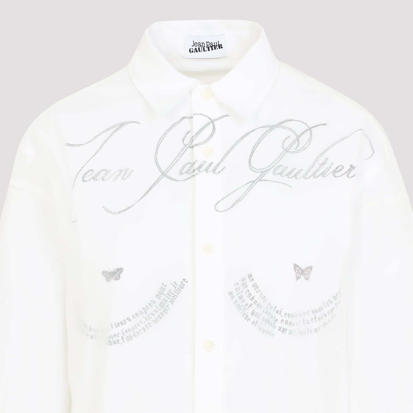 JEAN PAUL GAULTIER Double Layer Cotton Shirt for Women