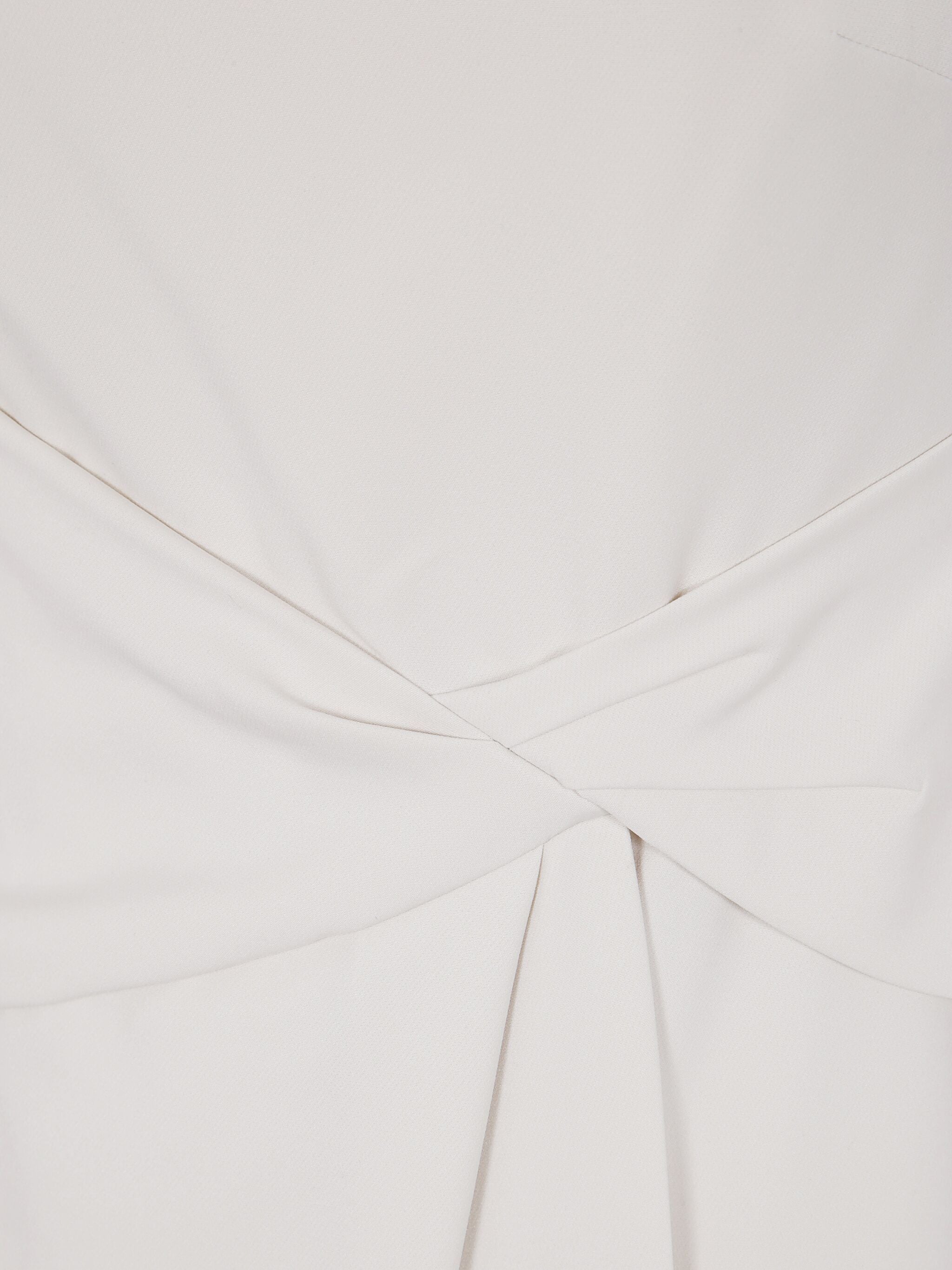 LAUREN RALPH LAUREN Short Sleeves Mini Gown