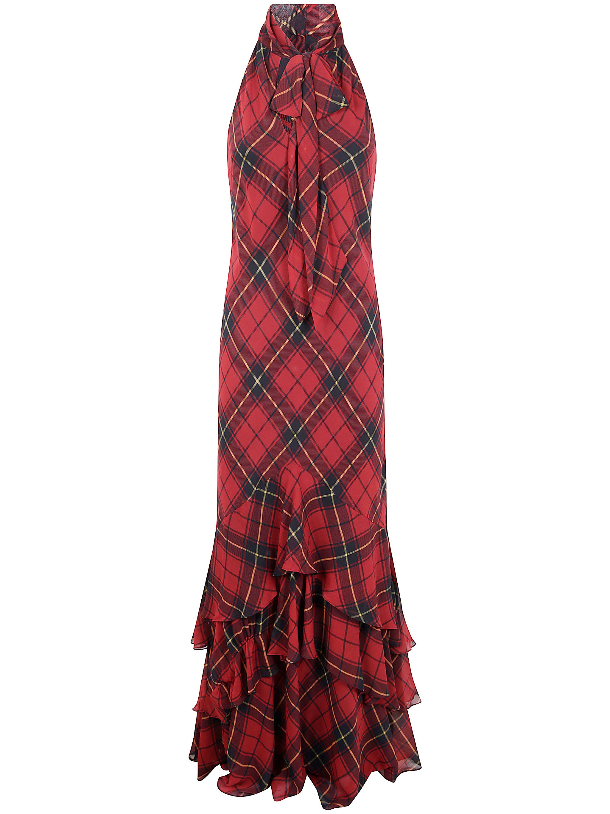 LAUREN RALPH LAUREN Sleeveless Trilbie Long Dress