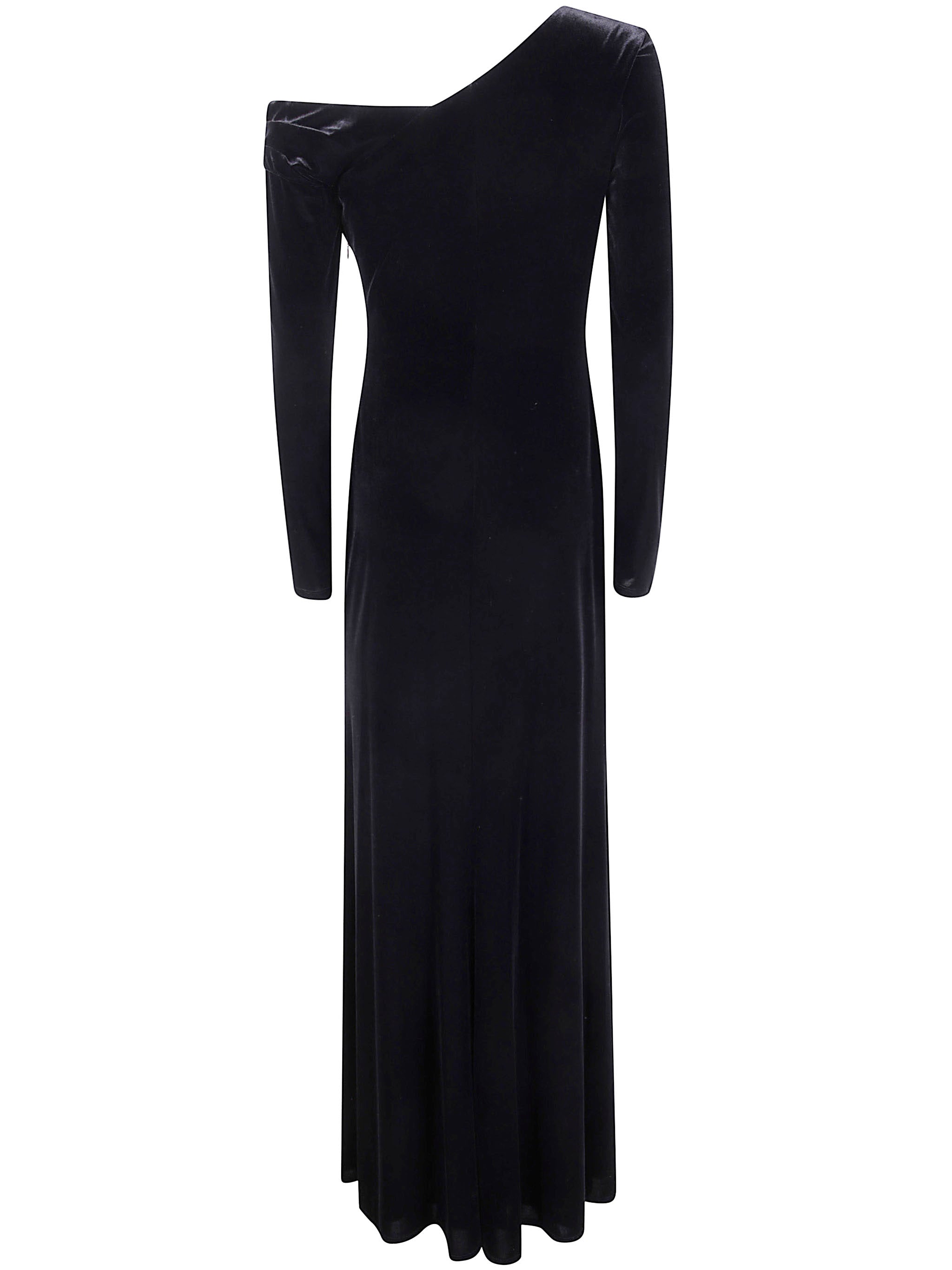 LAUREN RALPH LAUREN Cateema Long Sleeves Gown