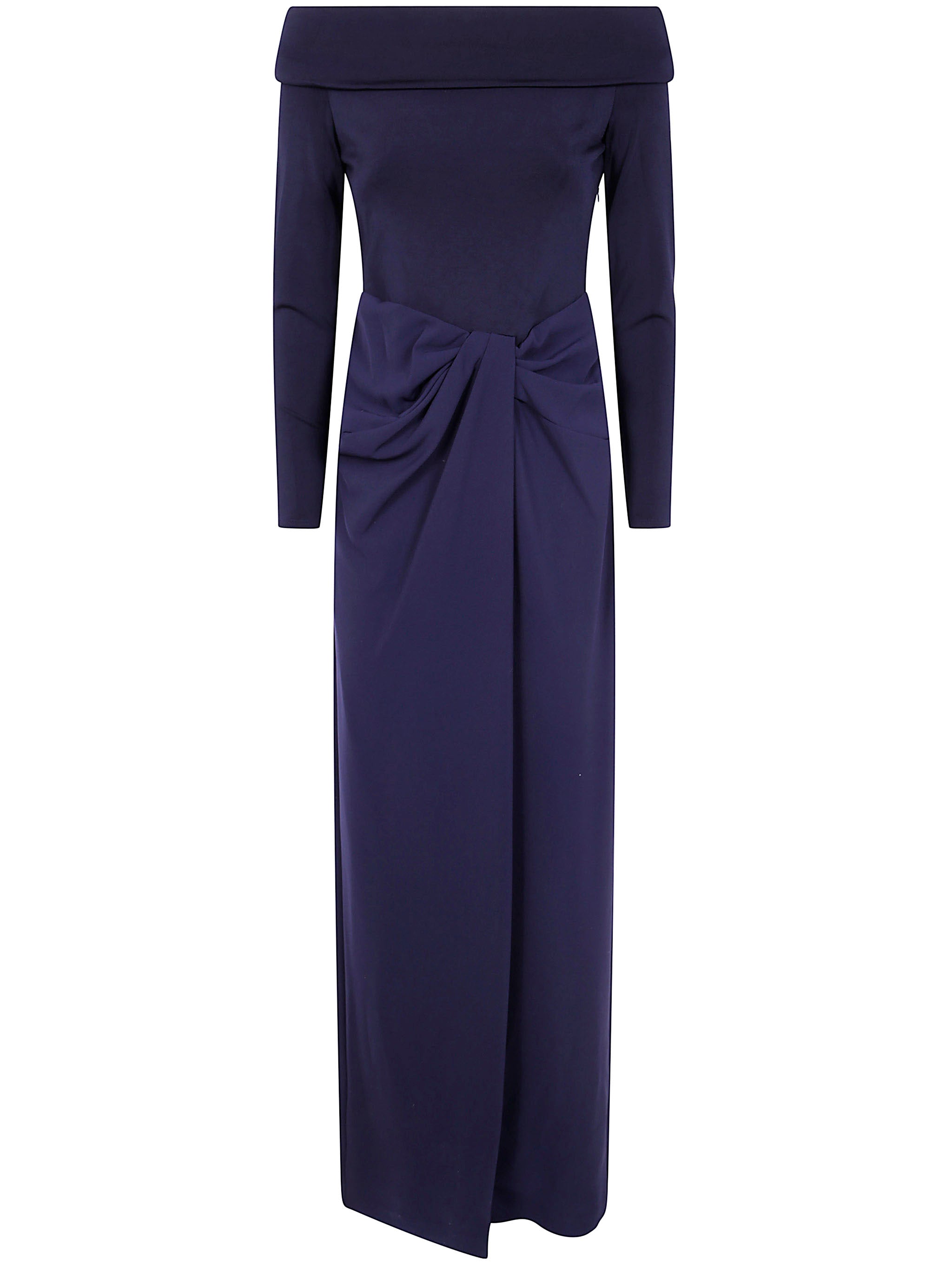 LAUREN RALPH LAUREN Long Sleeves Gown Dress