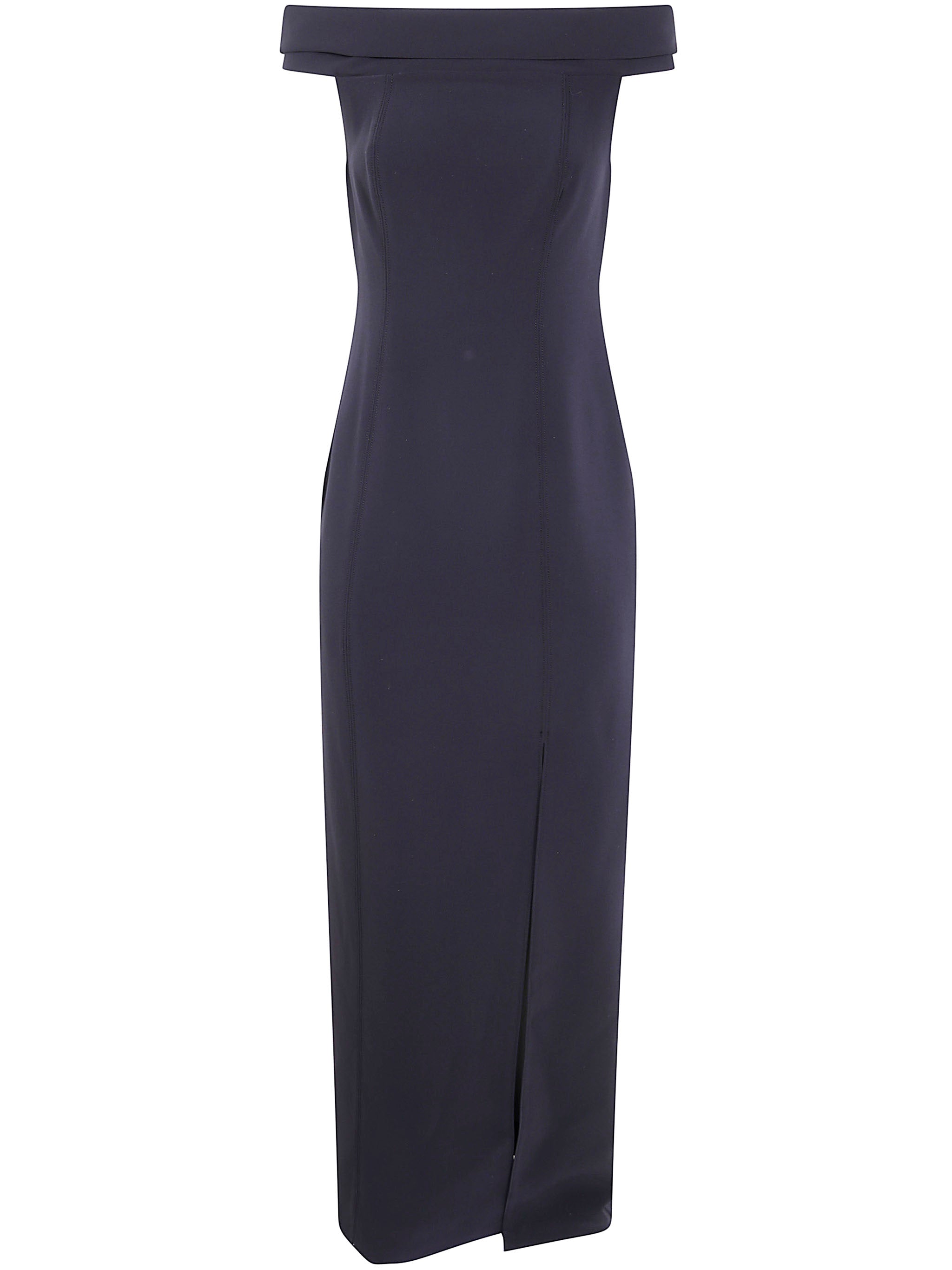 LAUREN RALPH LAUREN Short Sleeves Gown Long Dress