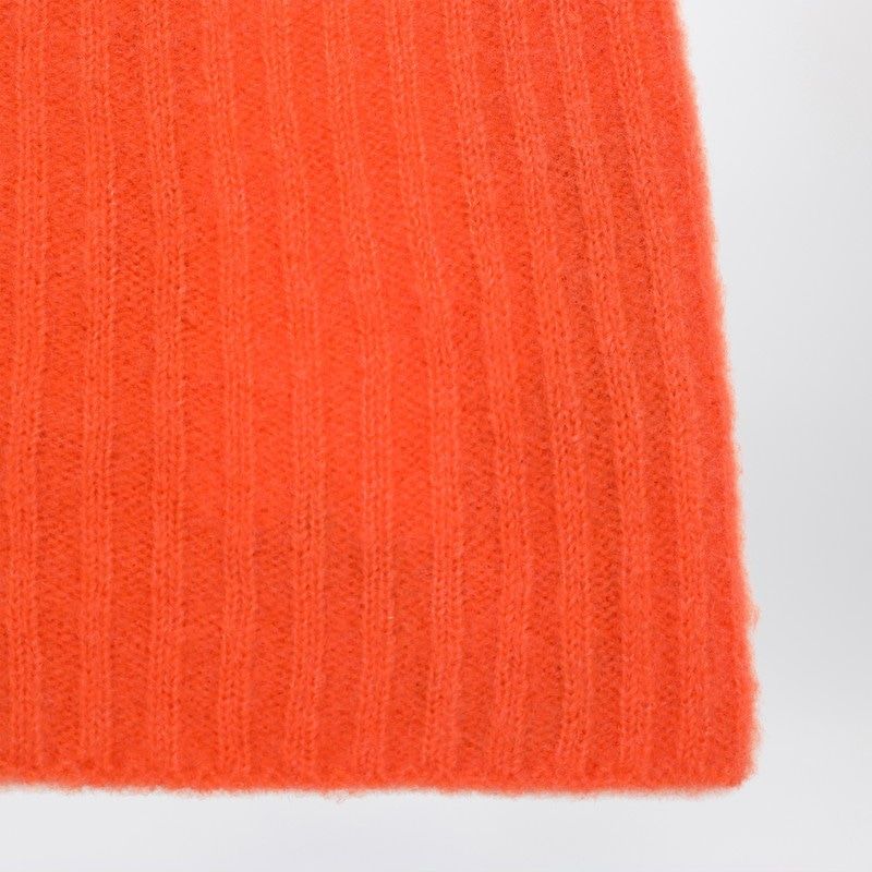 ROBERTO COLLINA Ribbed Cashmere and Silk Blend Beanie for Women
