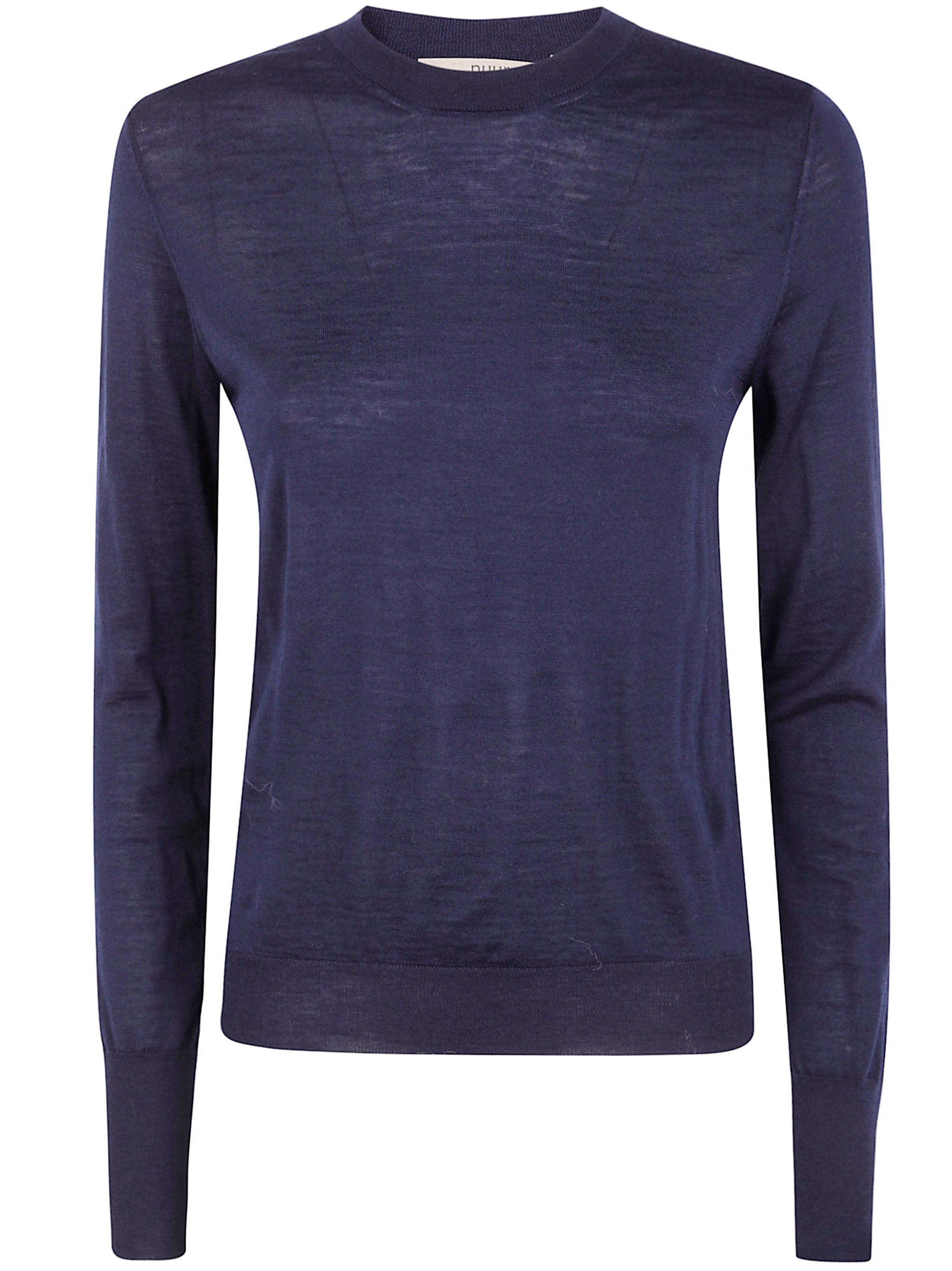 NUUR Round Neck Long Sleeve Sweater