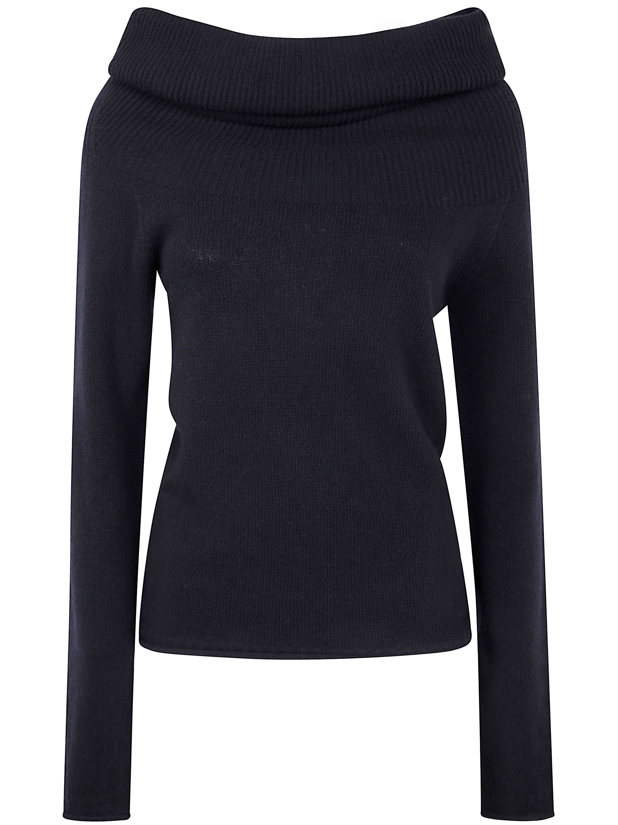 NUUR Long Sleeves Boat Neck Sweater