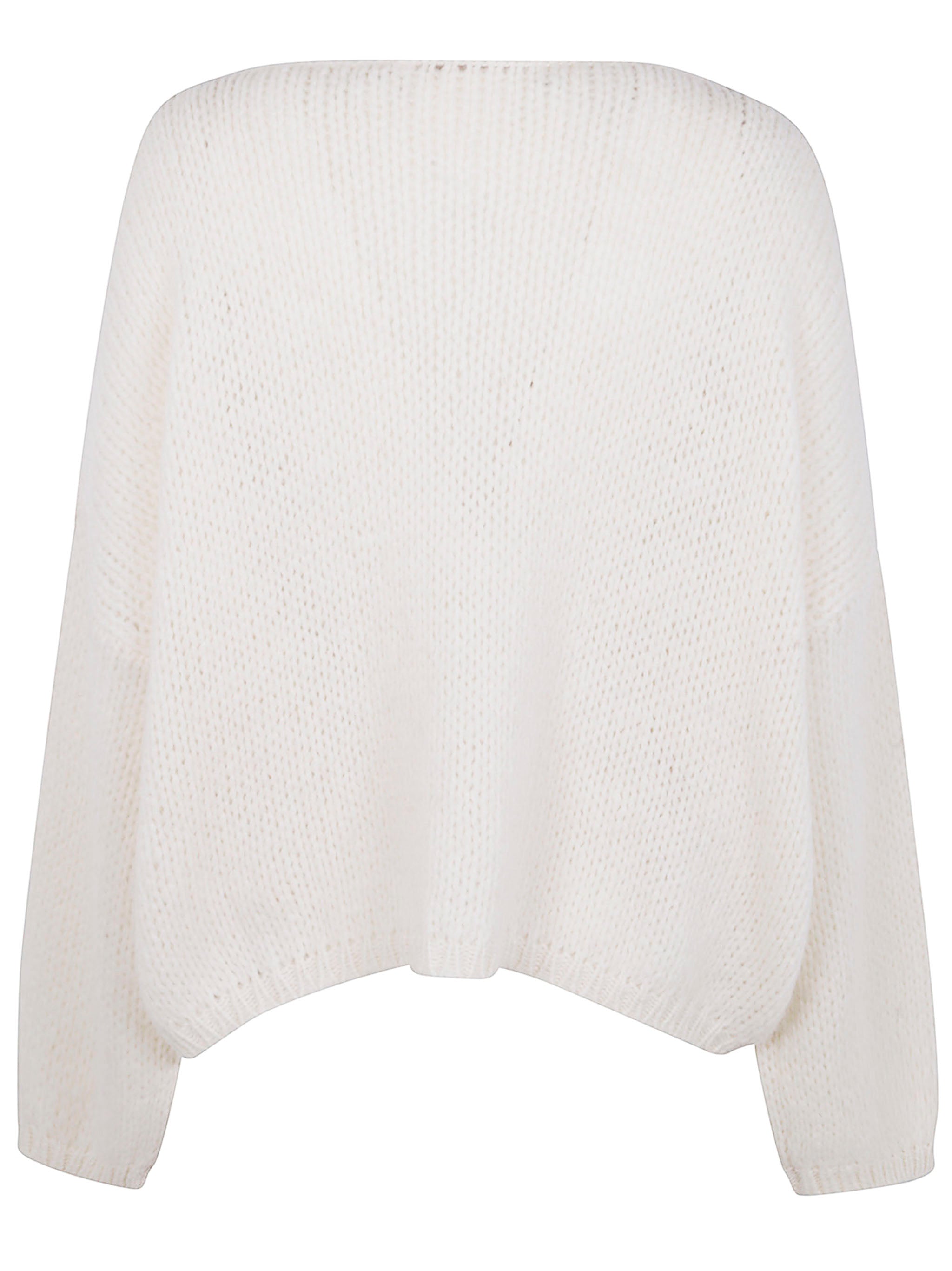 NUUR Long Sleeves Boat Neck Sweater