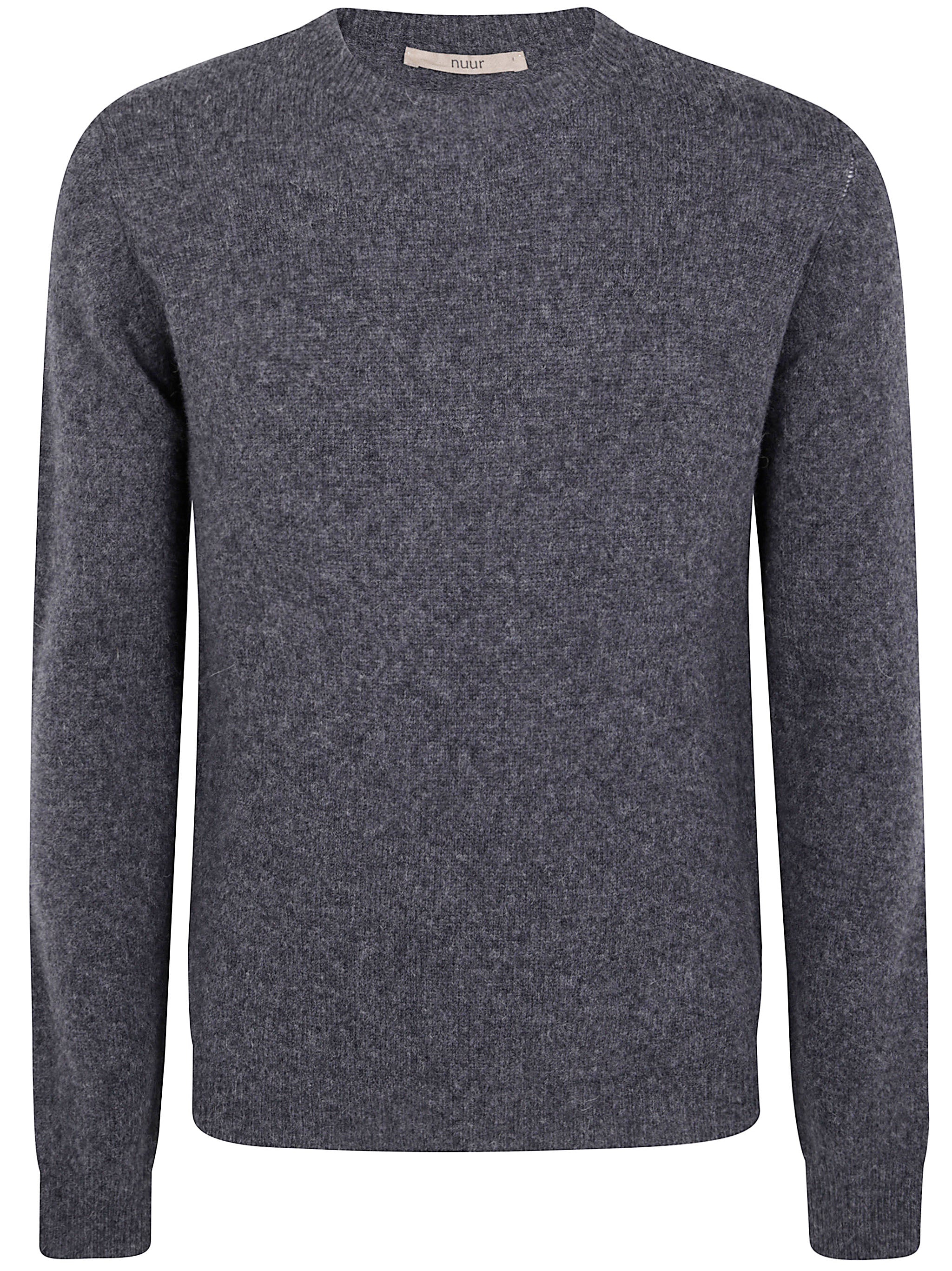 NUUR Long Sleeve Round Neck Sweater for Men
