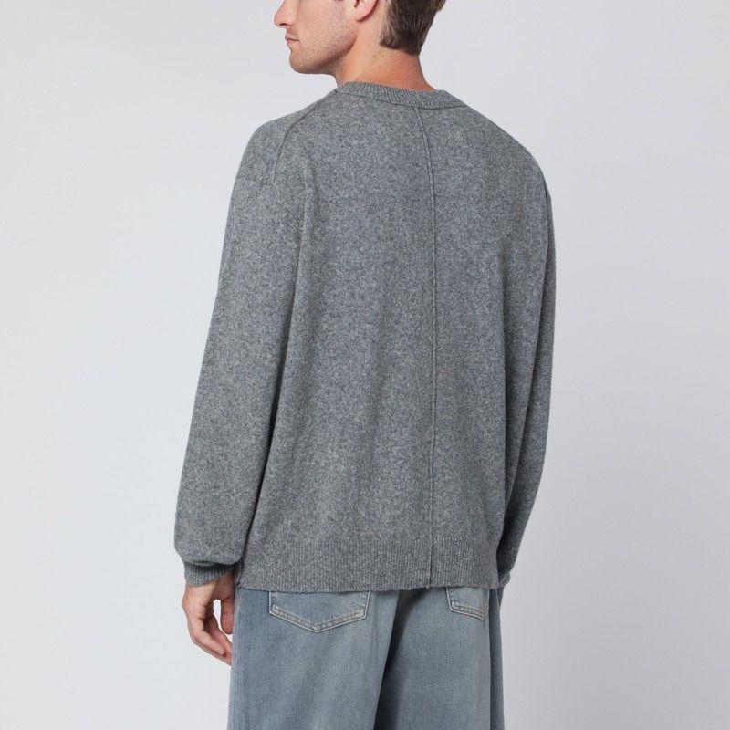 ROBERTO COLLINA Wool Blend Crewneck Sweater for Men