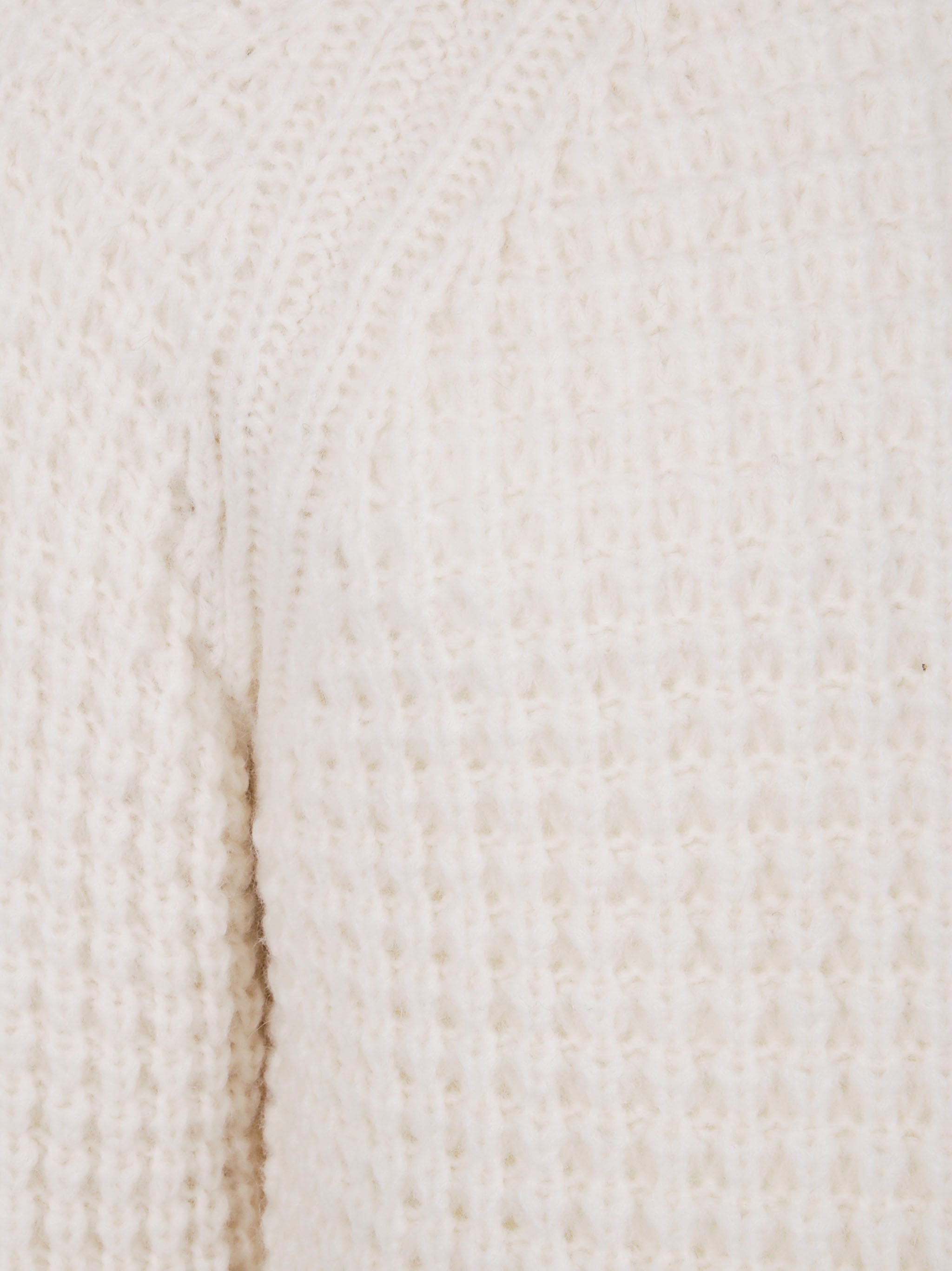 NUUR Military Stitch Long Sleeves Round Neck Sweater