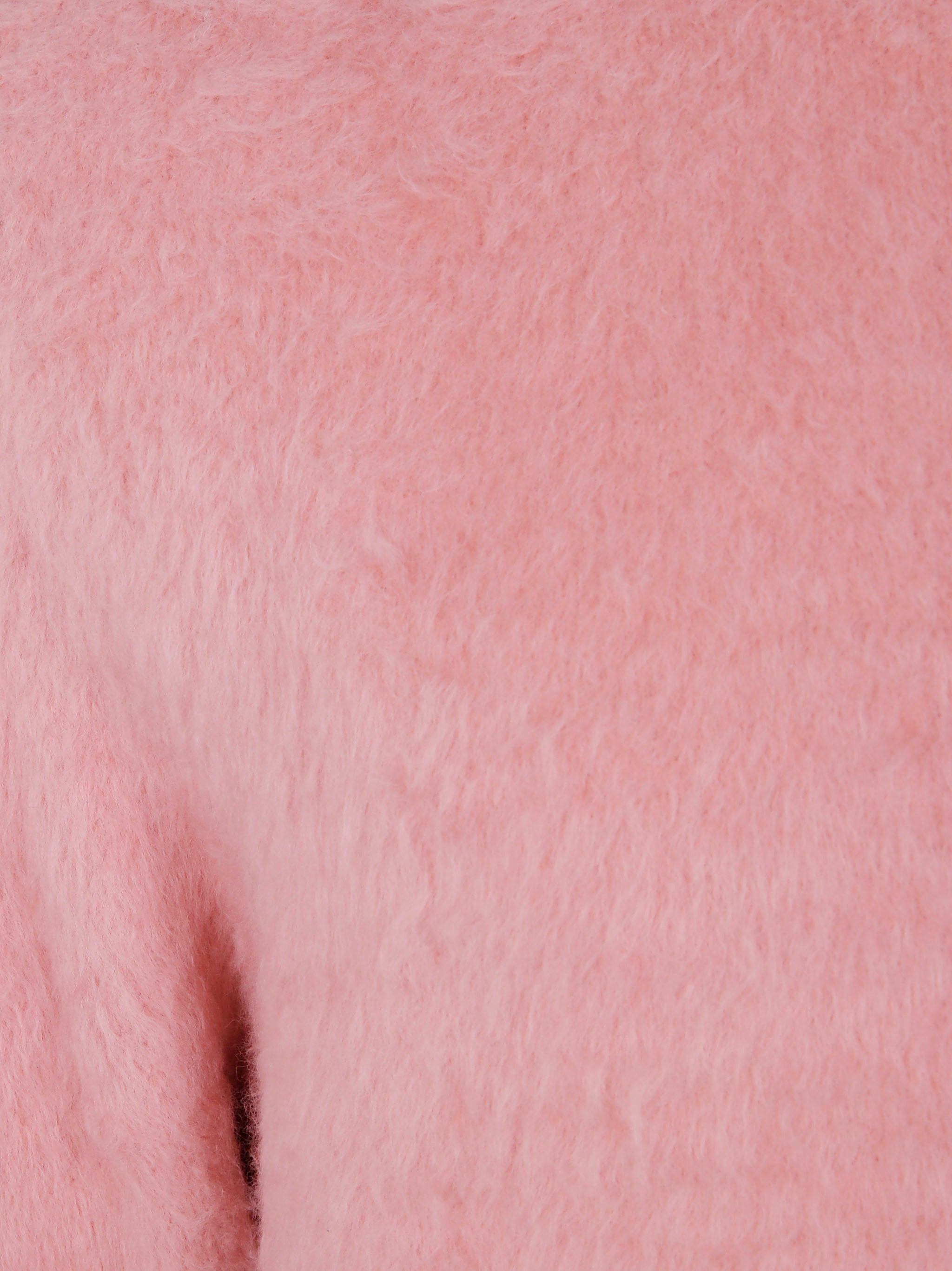 NUUR Long Sleeves Pressed Gauze Round Neck Sweater