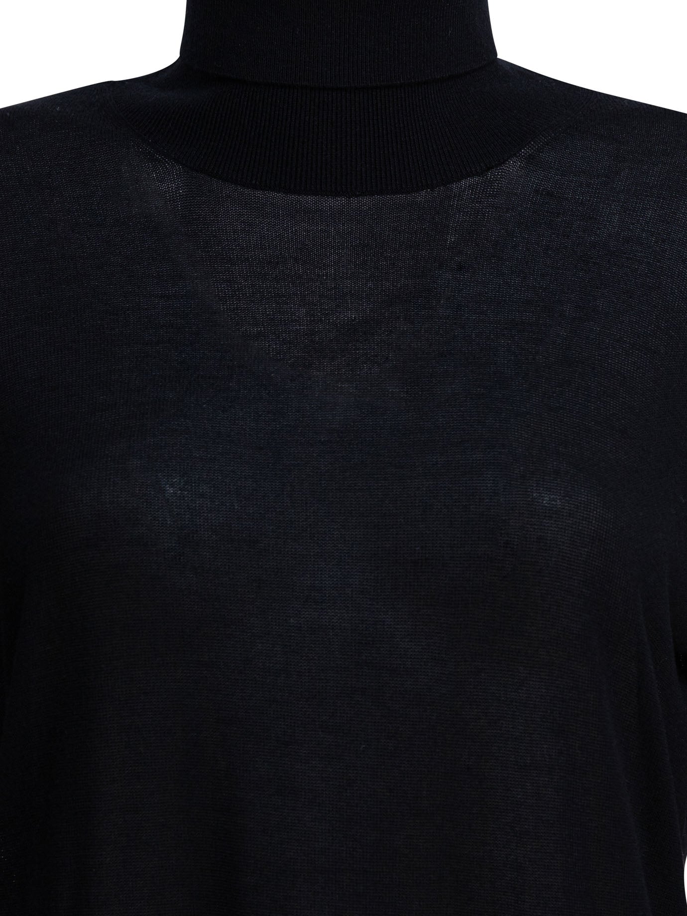 TOTEME Slit Sleeve Turtleneck Sweater