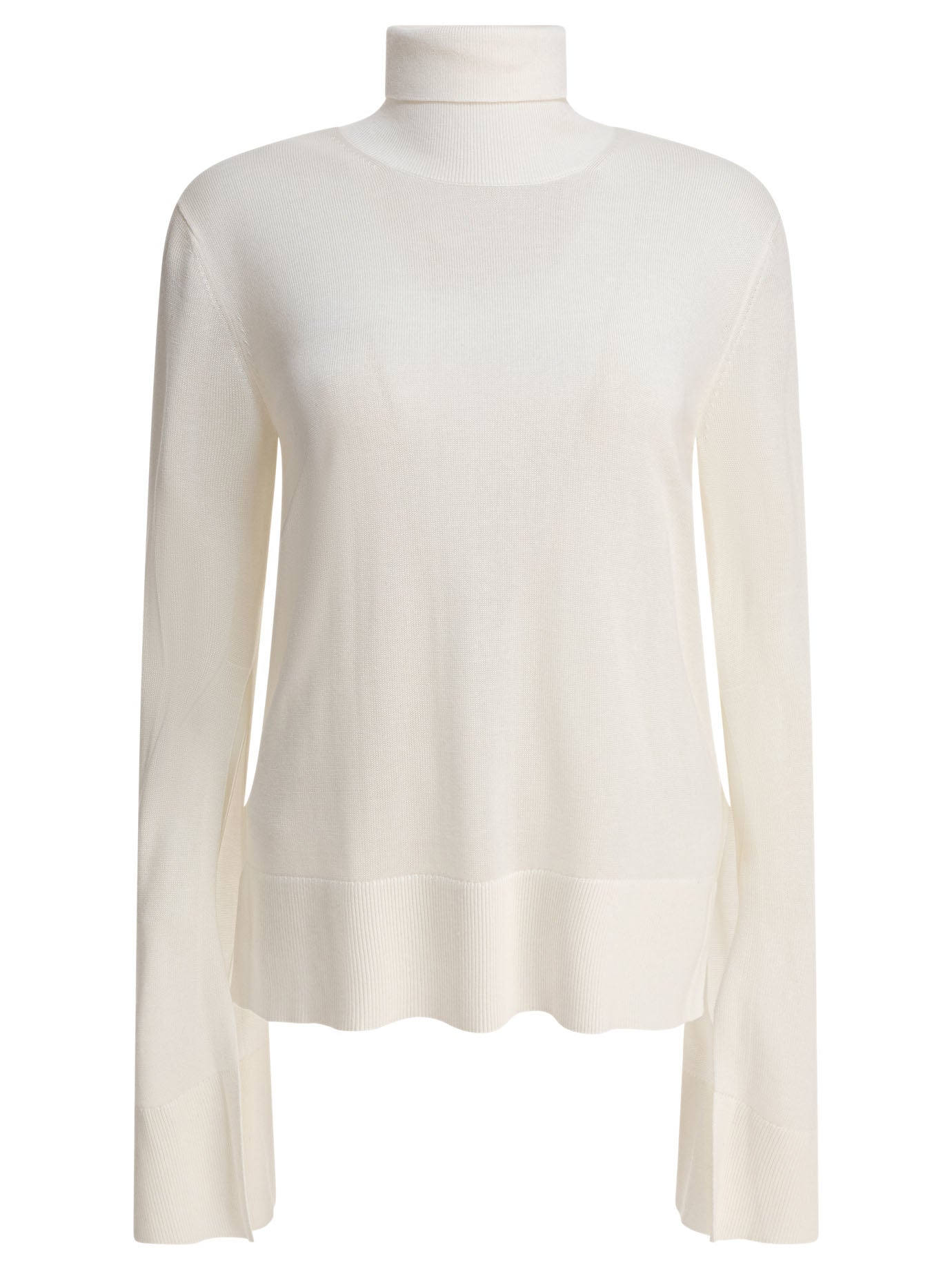 TOTEME Slit Sleeve Turtleneck Knitwear