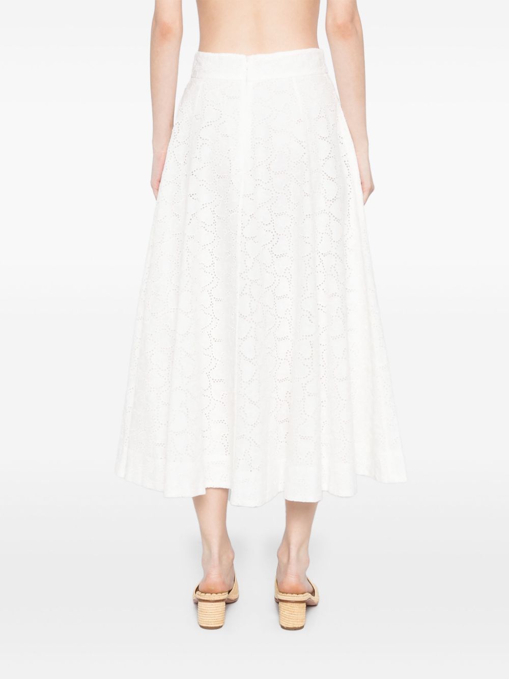 ZIMMERMANN Cotton Midi Skirt for Women