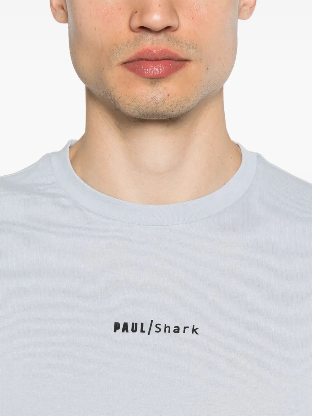 PAUL & SHARK Logo Print Cotton T-Shirt for Men - SS25 Collection