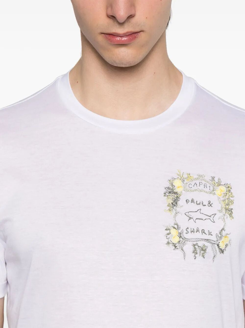 PAUL & SHARK Embroidered X Soft Mini T-Shirt
