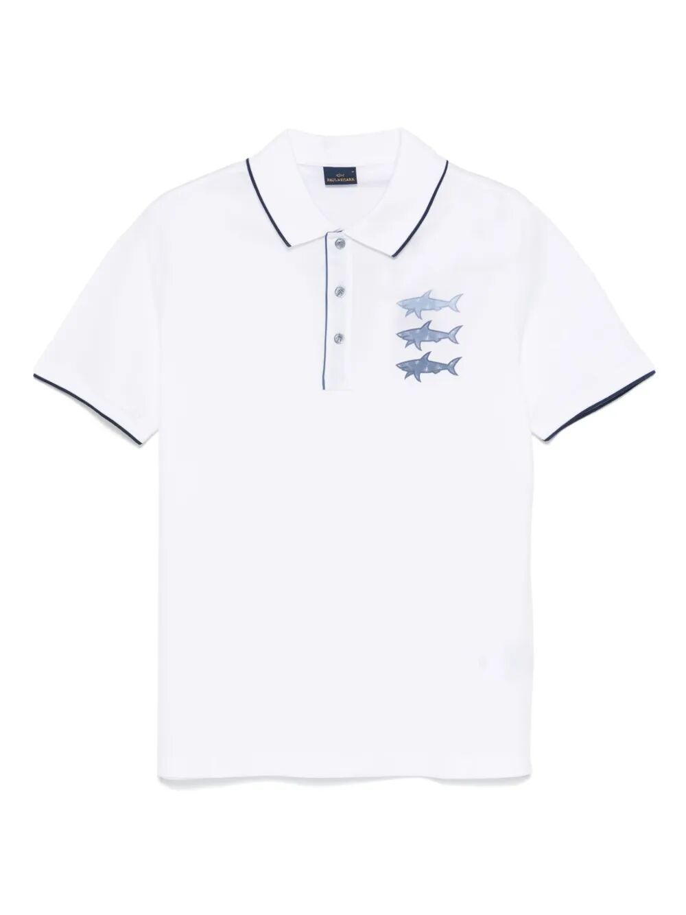 PAUL & SHARK Logo Print Polo Shirt