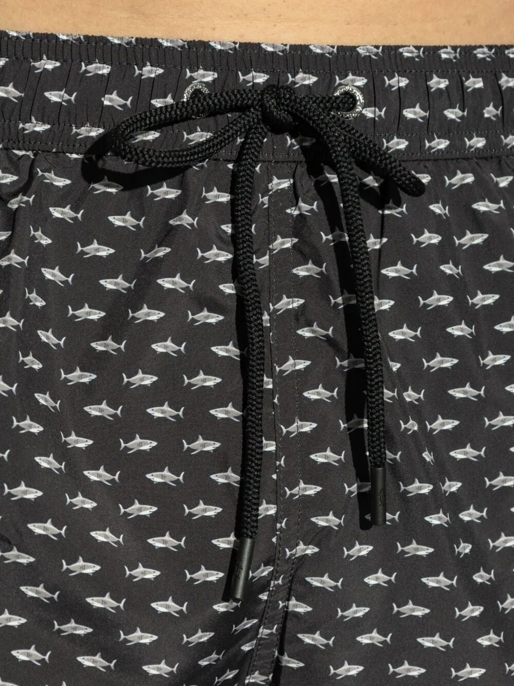 PAUL & SHARK Men's Shark Print Mini Swim Shorts