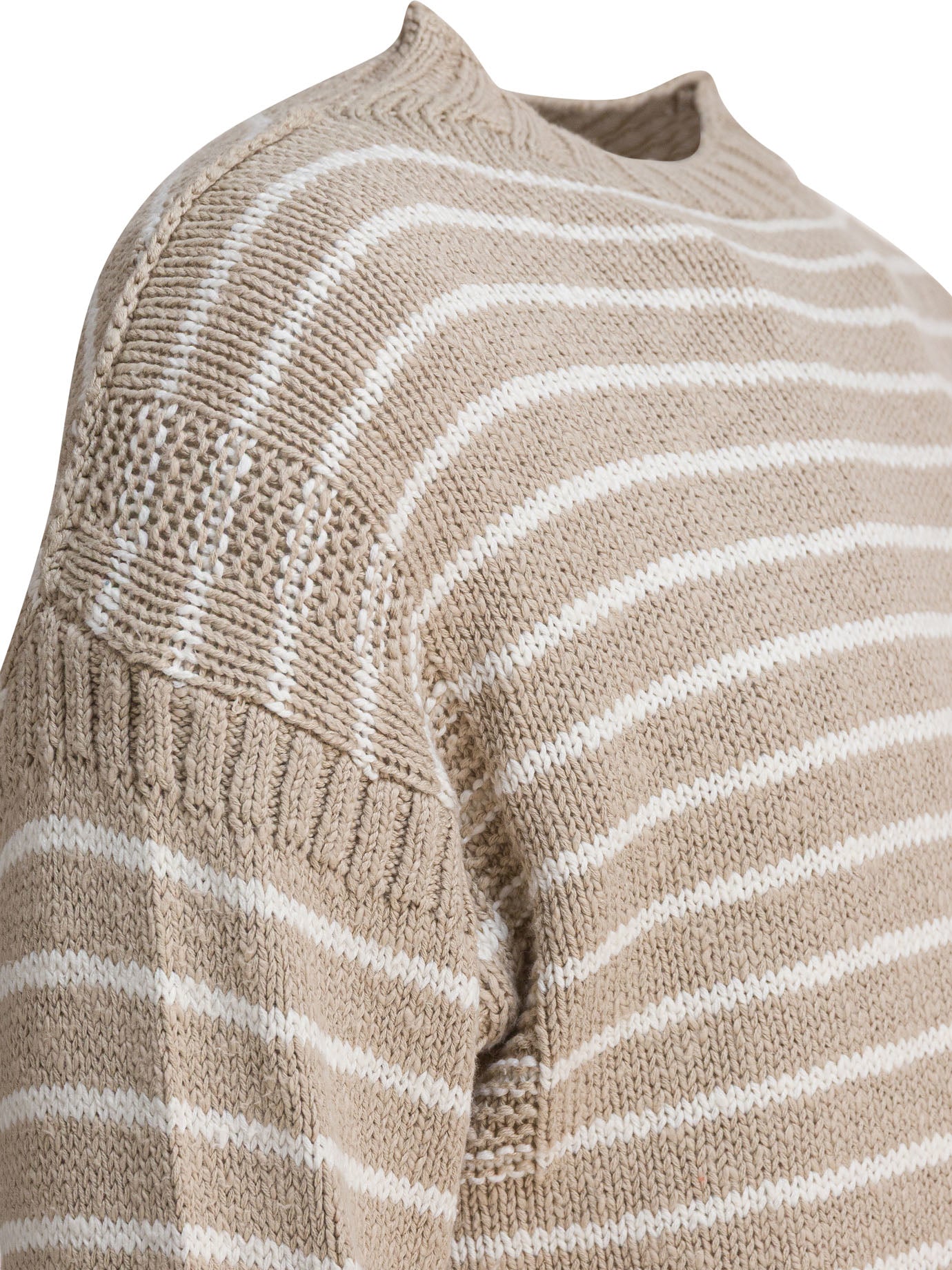 ALEX MILL Harnor Stripe Cotton Sweater for Men