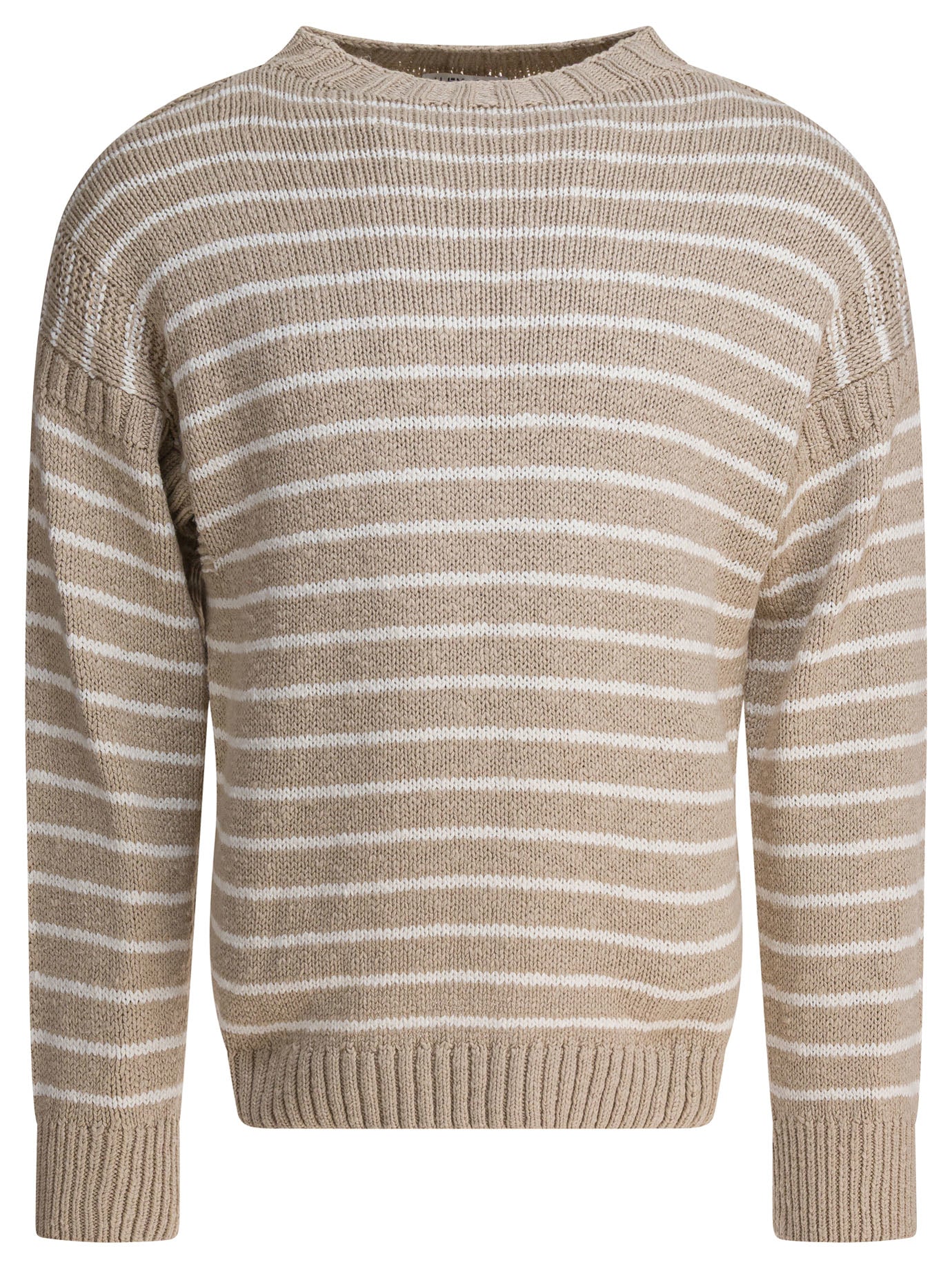 ALEX MILL Harnor Stripe Cotton Sweater for Men