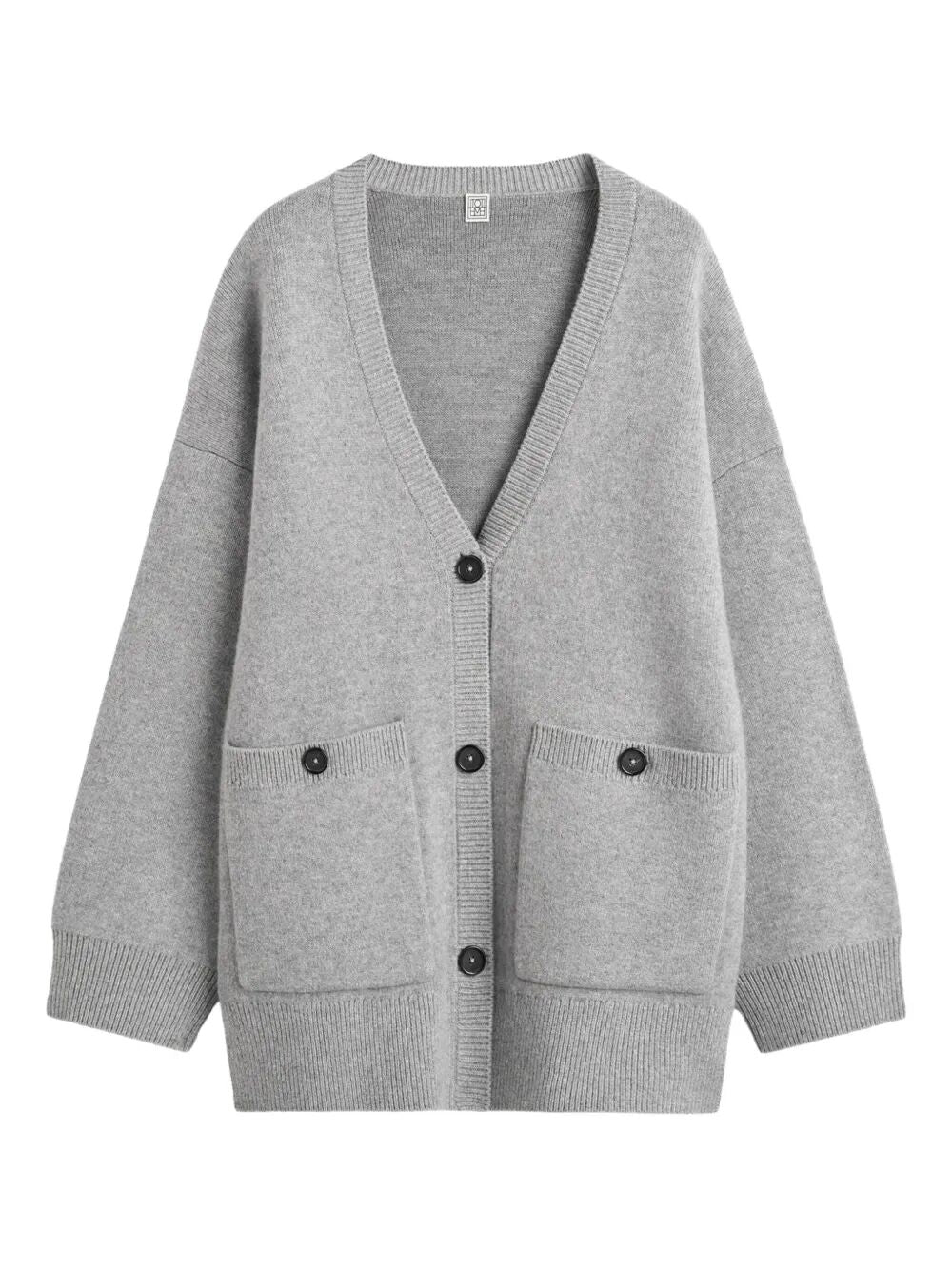 TOTEME Longline Cashmere Merino Cardigan
