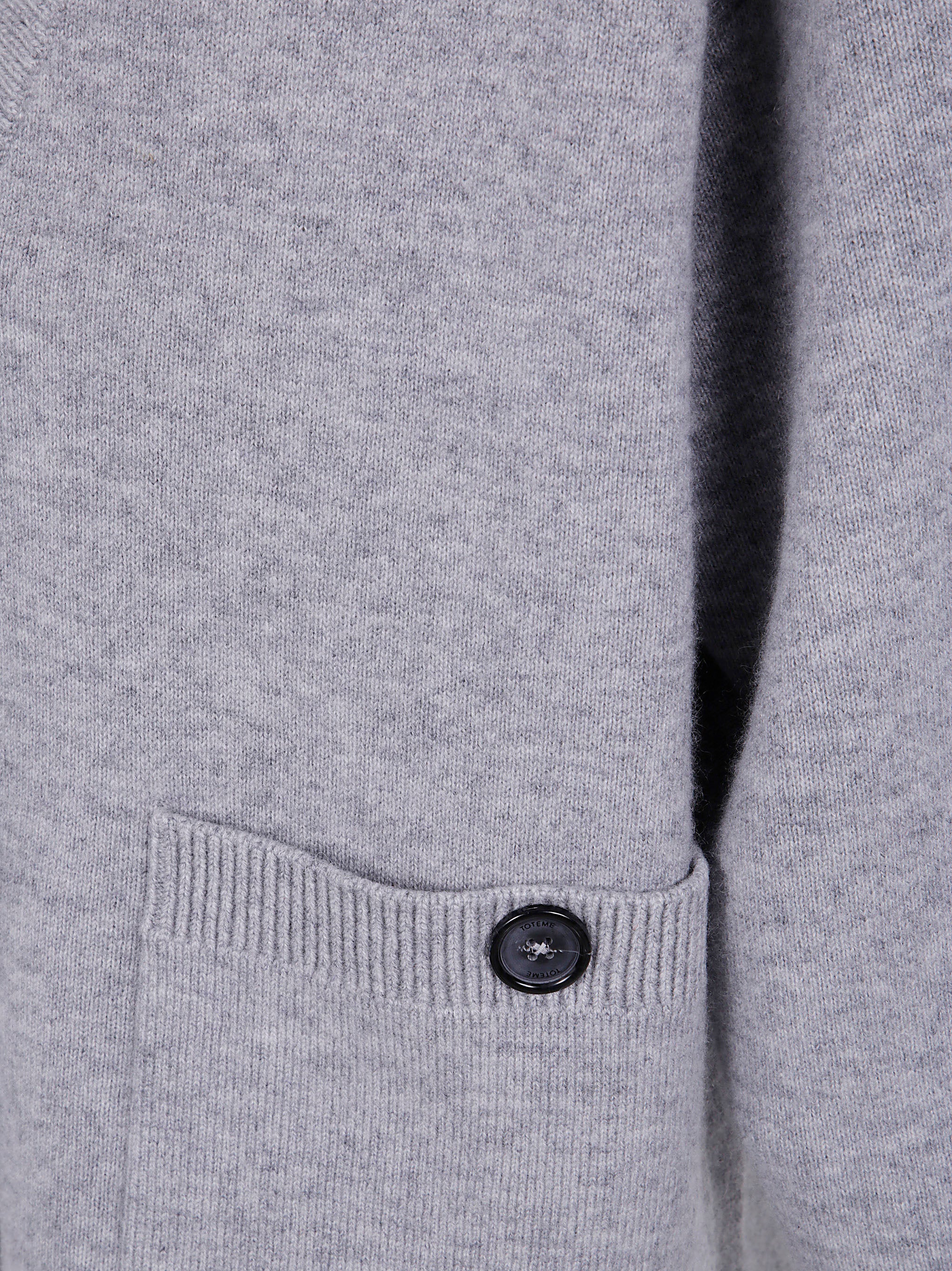 TOTEME Longline Cashmere Merino Cardigan