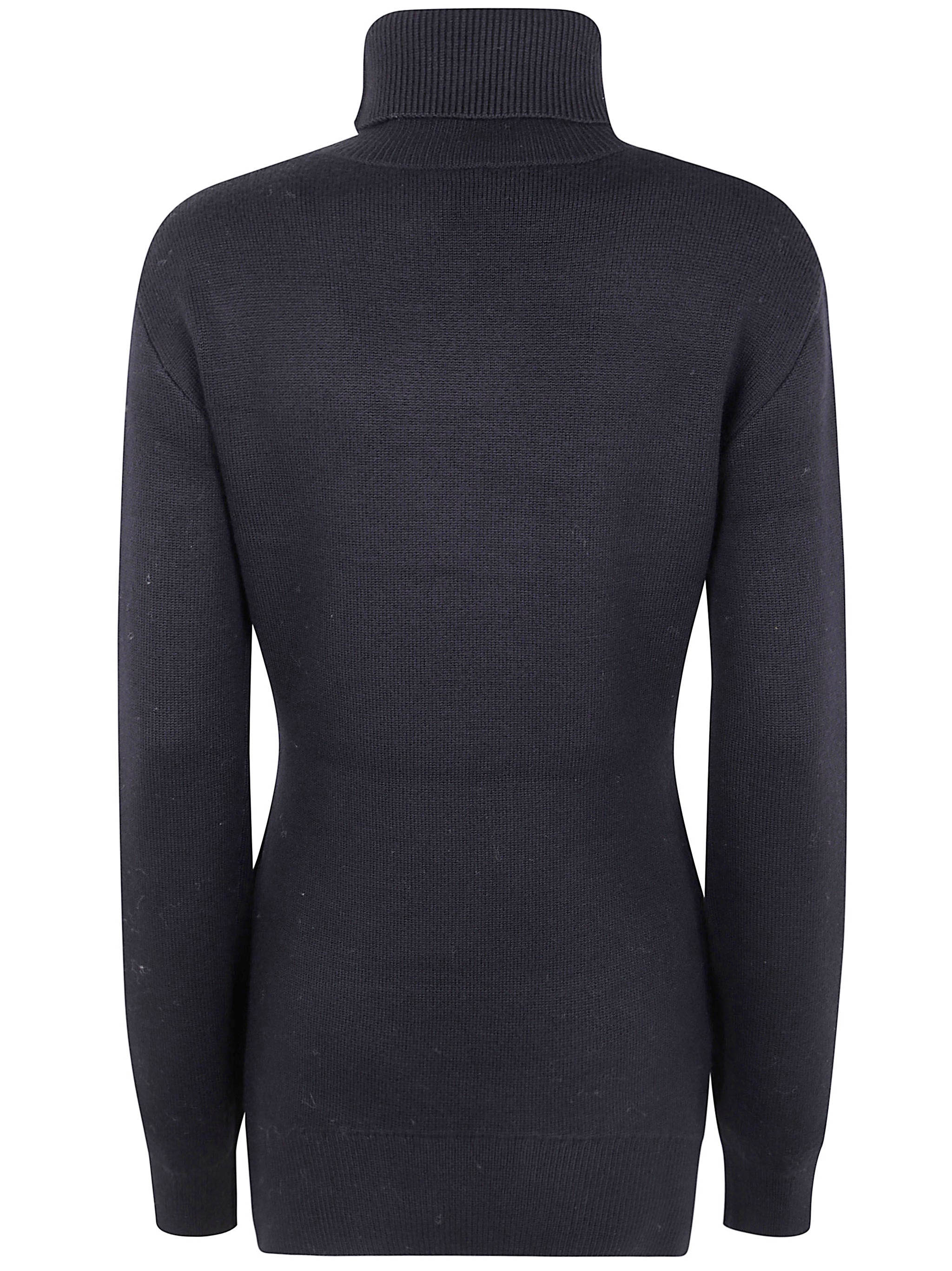 TOTEME High Neck Double Knit Cashmere Merino Sweater for Women