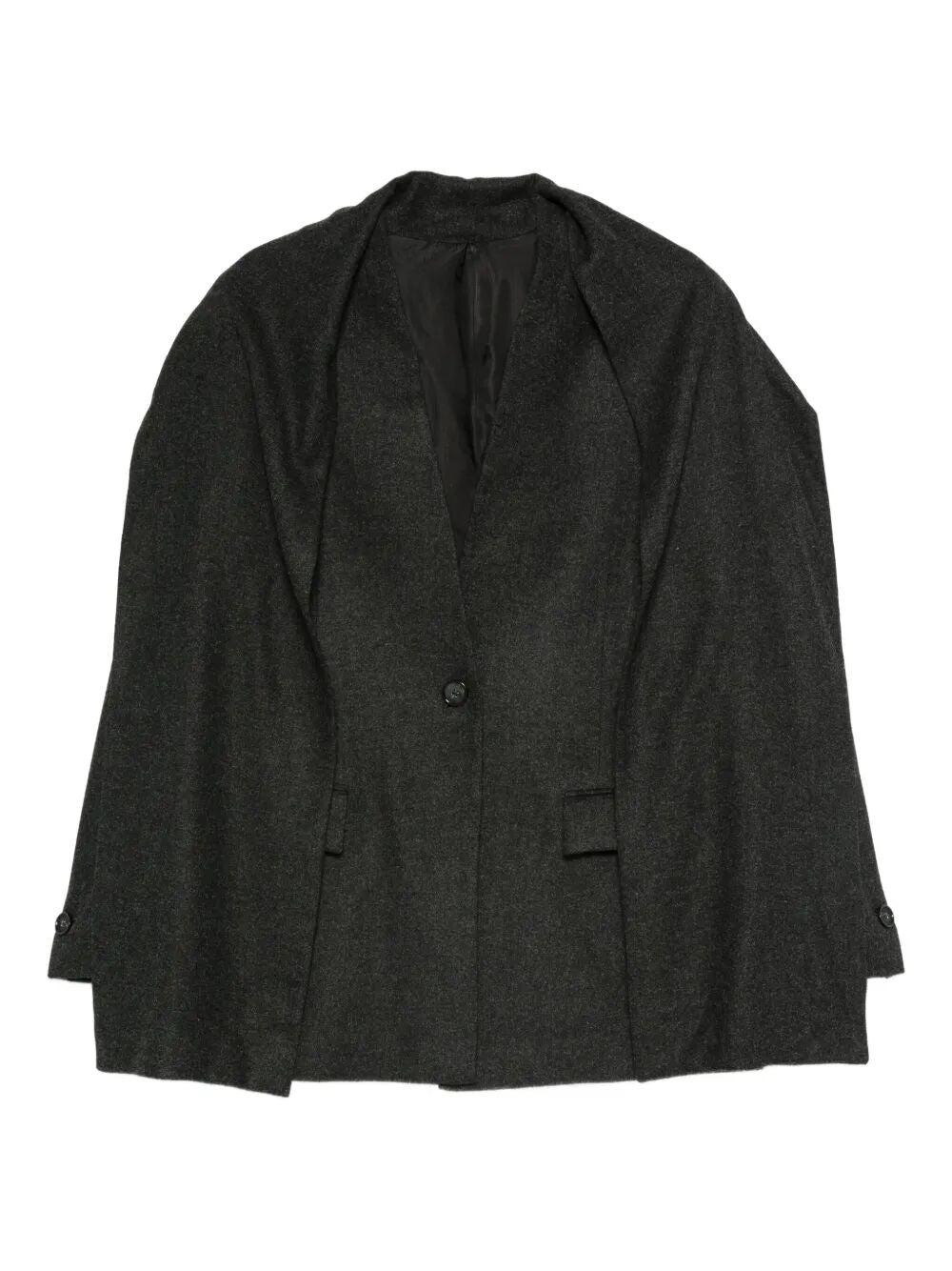 TOTEME Viscose Wool Scarf Blazer