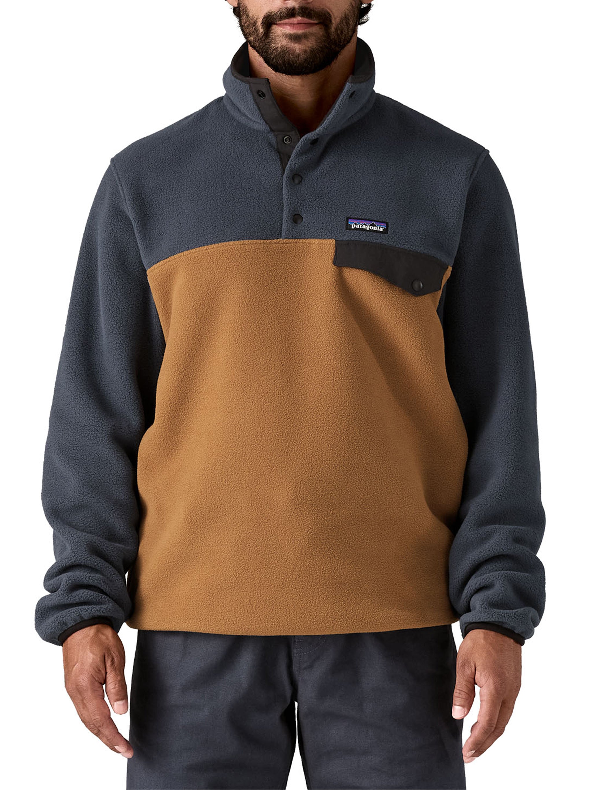 PATAGONIA Lightweight Synchilla Snap-T Pullover for Men - Size L