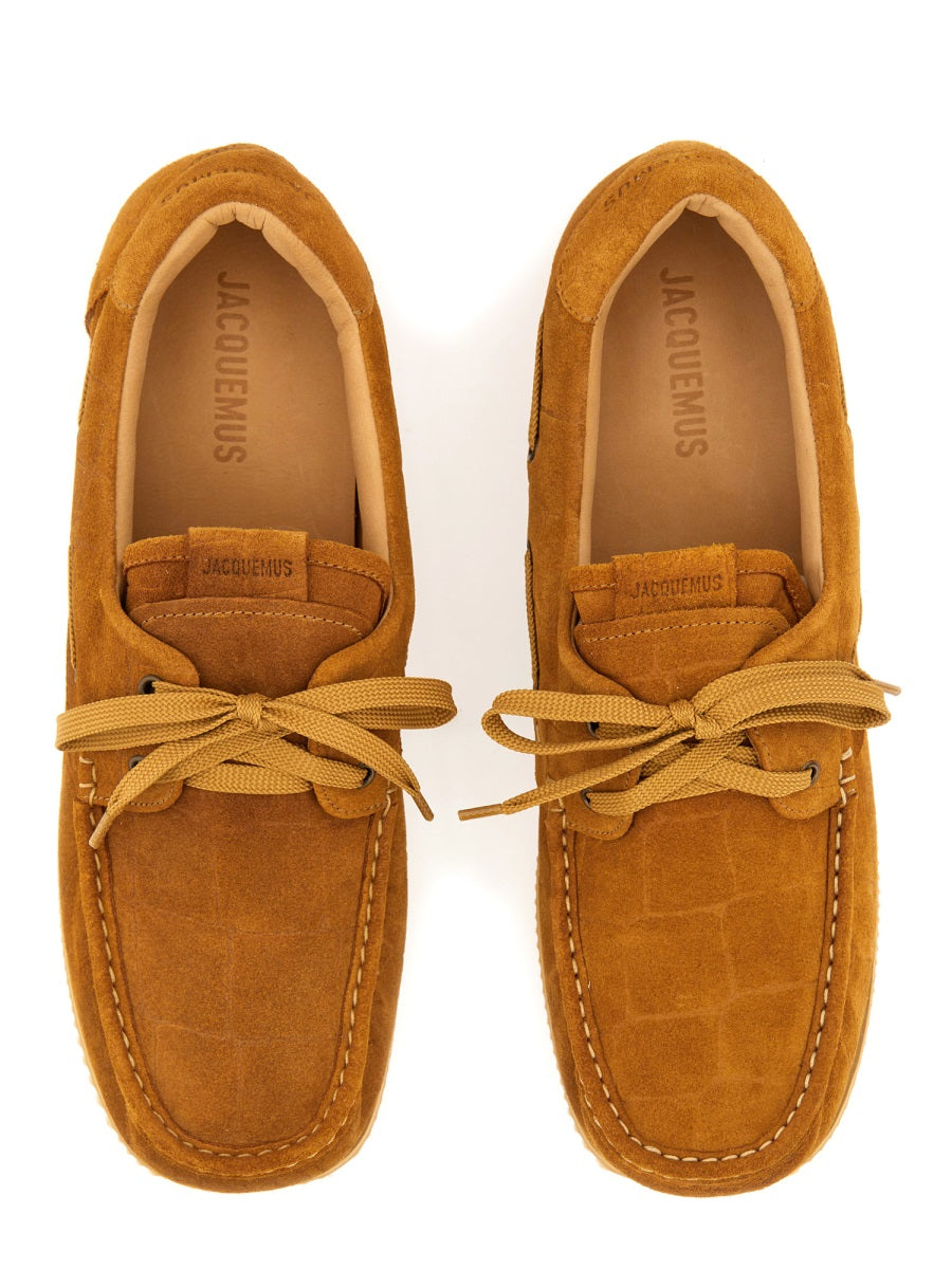 JACQUEMUS Calfskin Loafers for Men