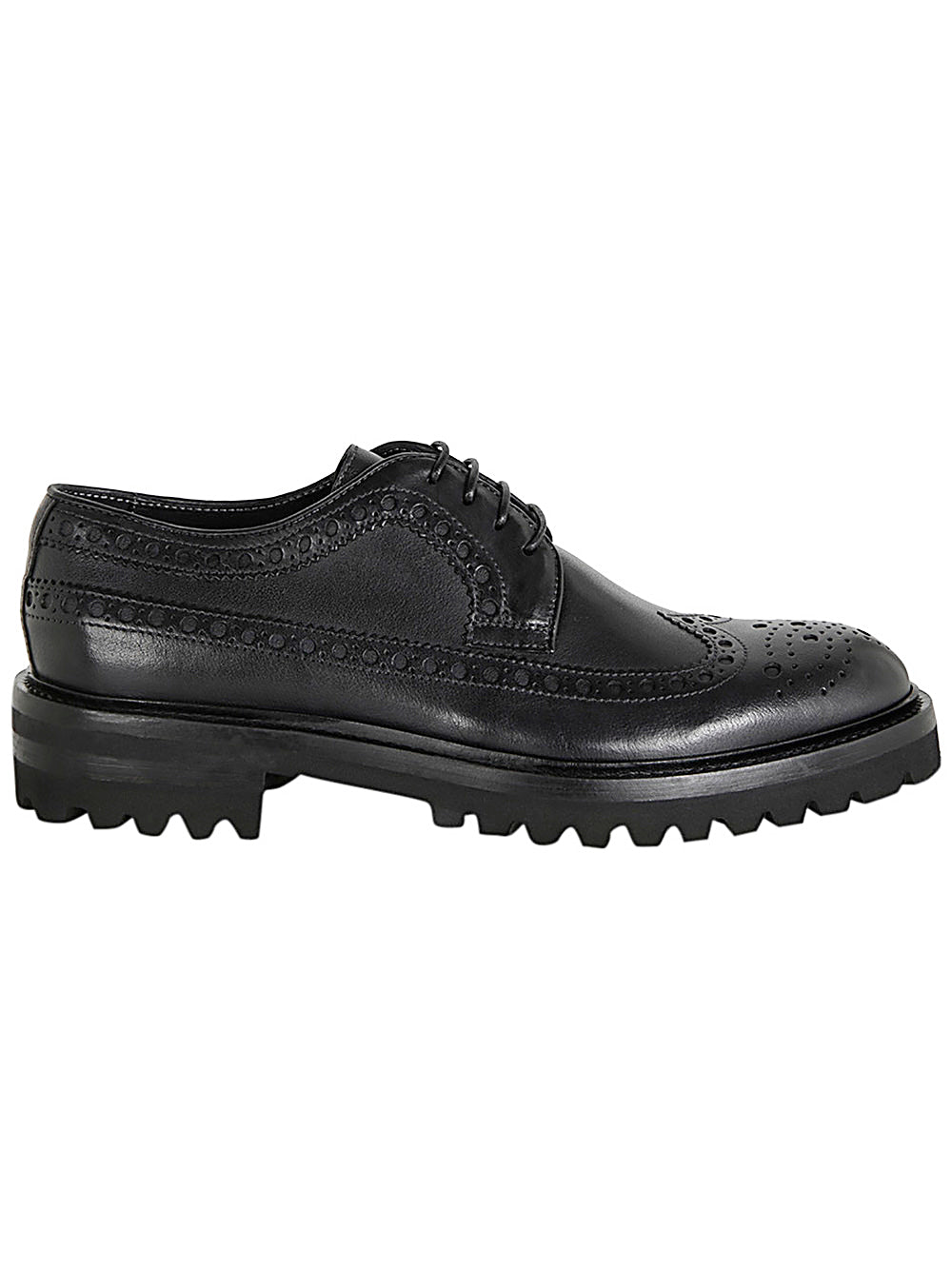 CORVARI Lace Up Horse Rubber Bottom Shoes for Men