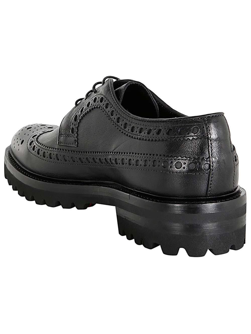 CORVARI Lace Up Horse Rubber Bottom Shoes for Men