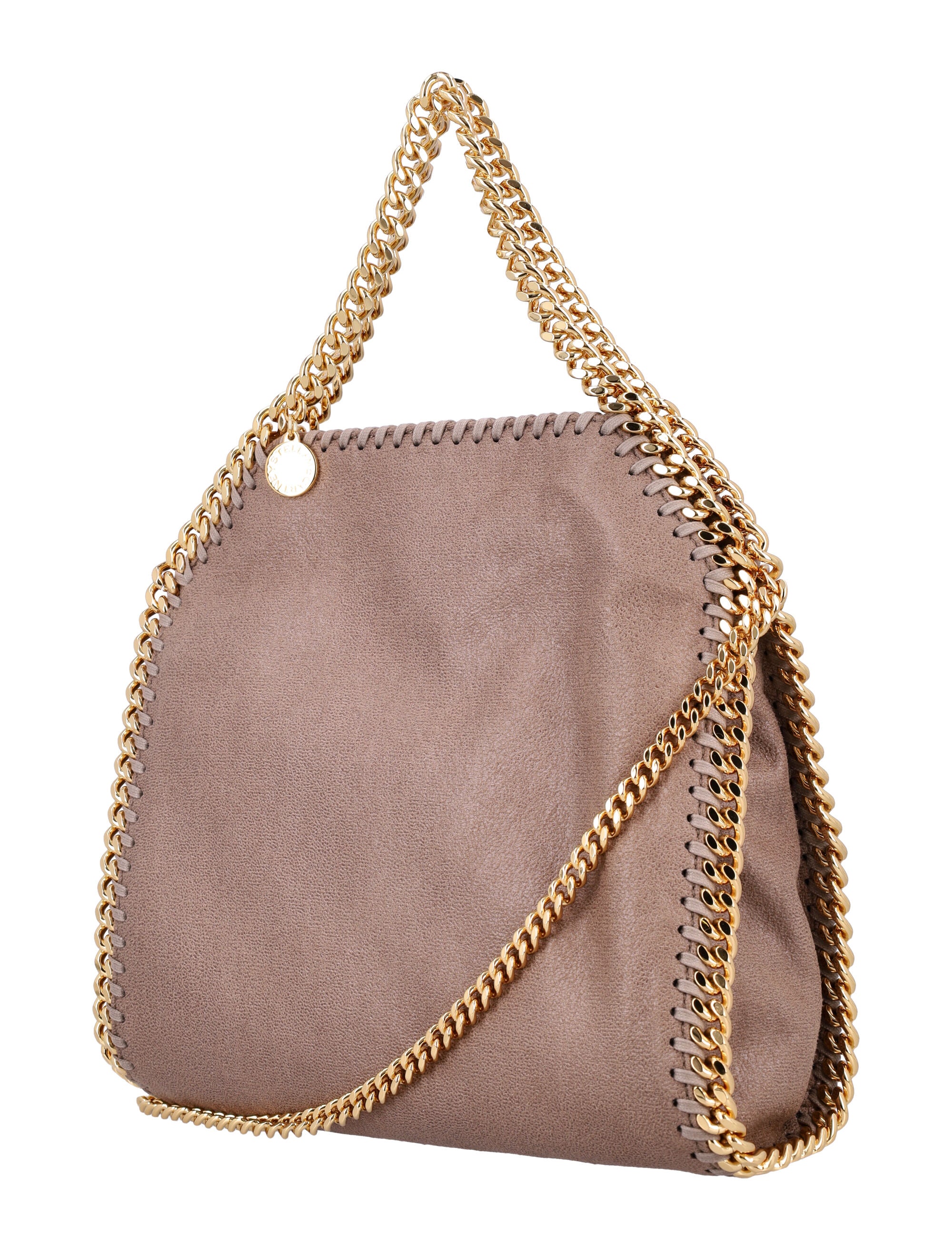 STELLA MCCARTNEY Mini Tote Handbag with Gold-Chain