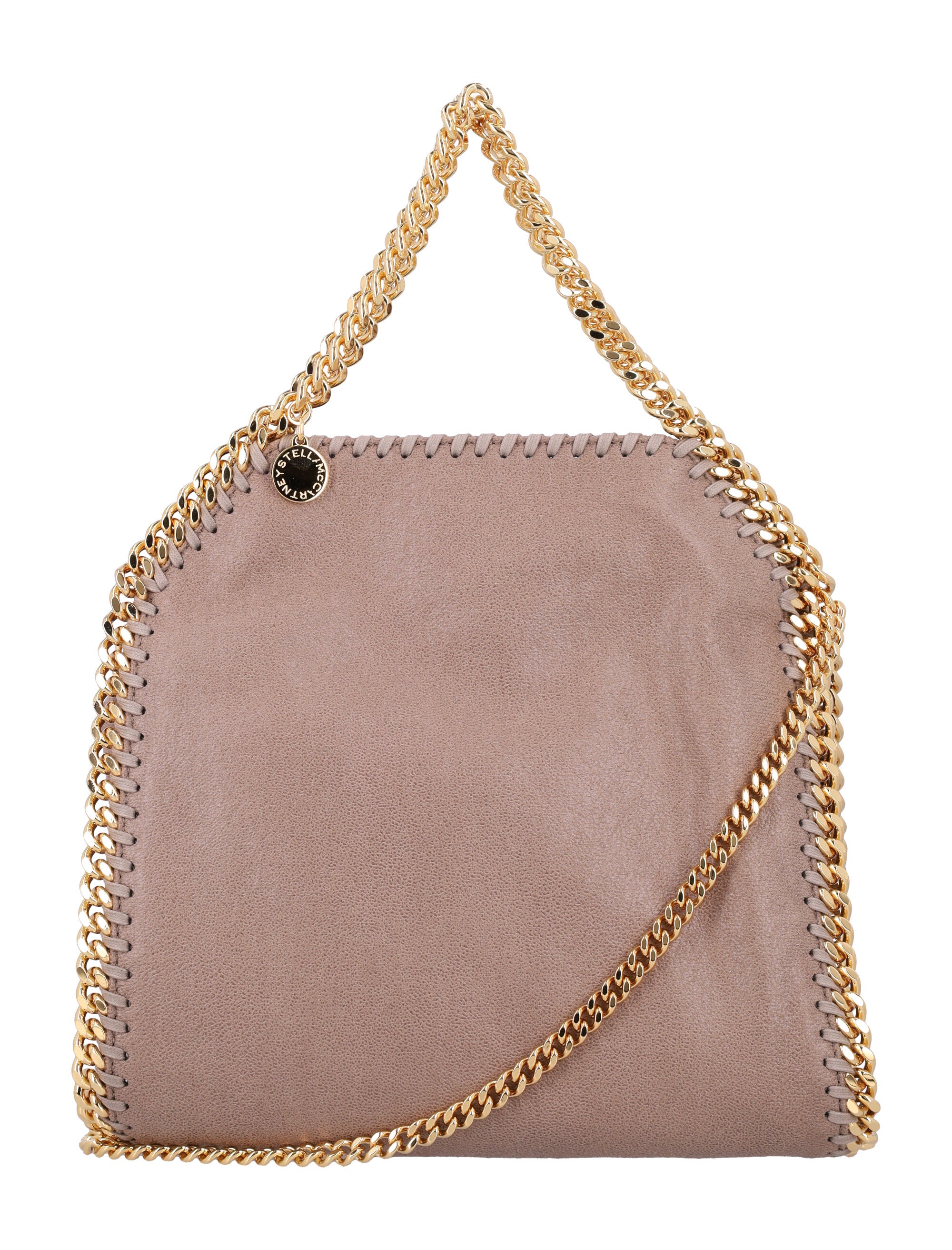STELLA MCCARTNEY Mini Tote Handbag with Gold-Chain
