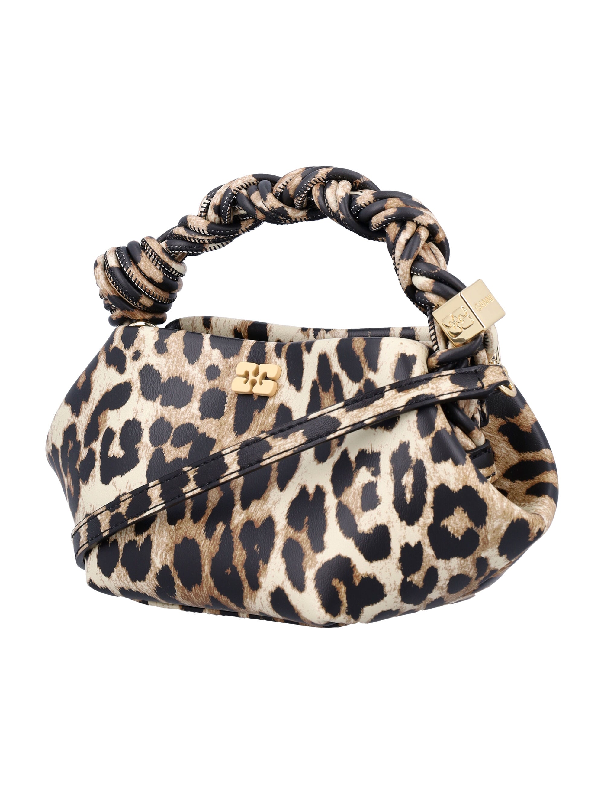 GANNI Mini Braid Handle Handbag